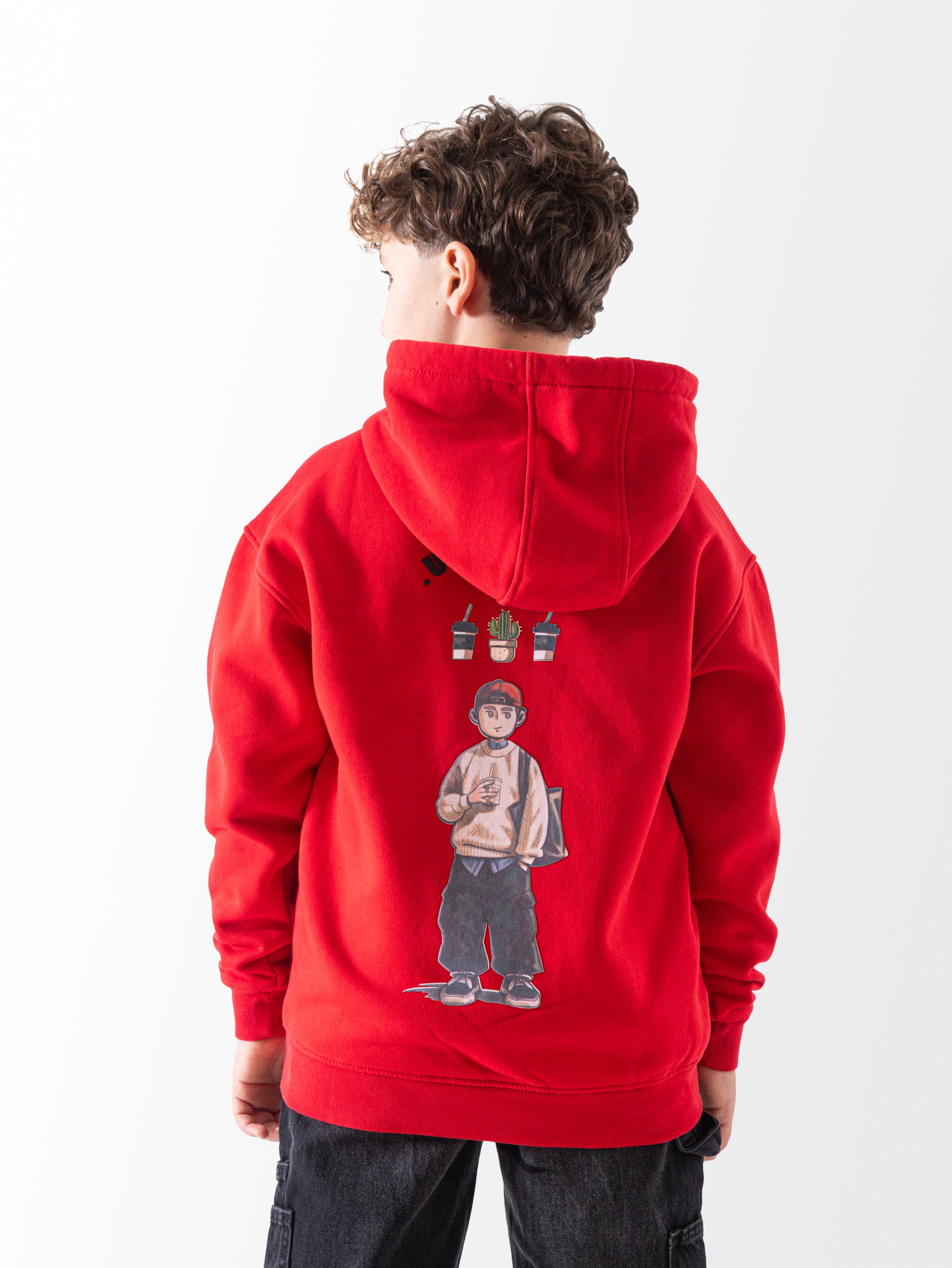 Hoodie - Boys - Printed