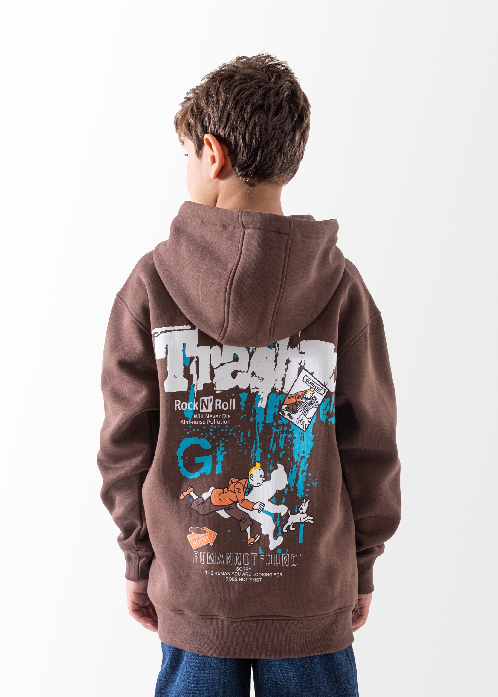 Hoodie - Boys - Printed