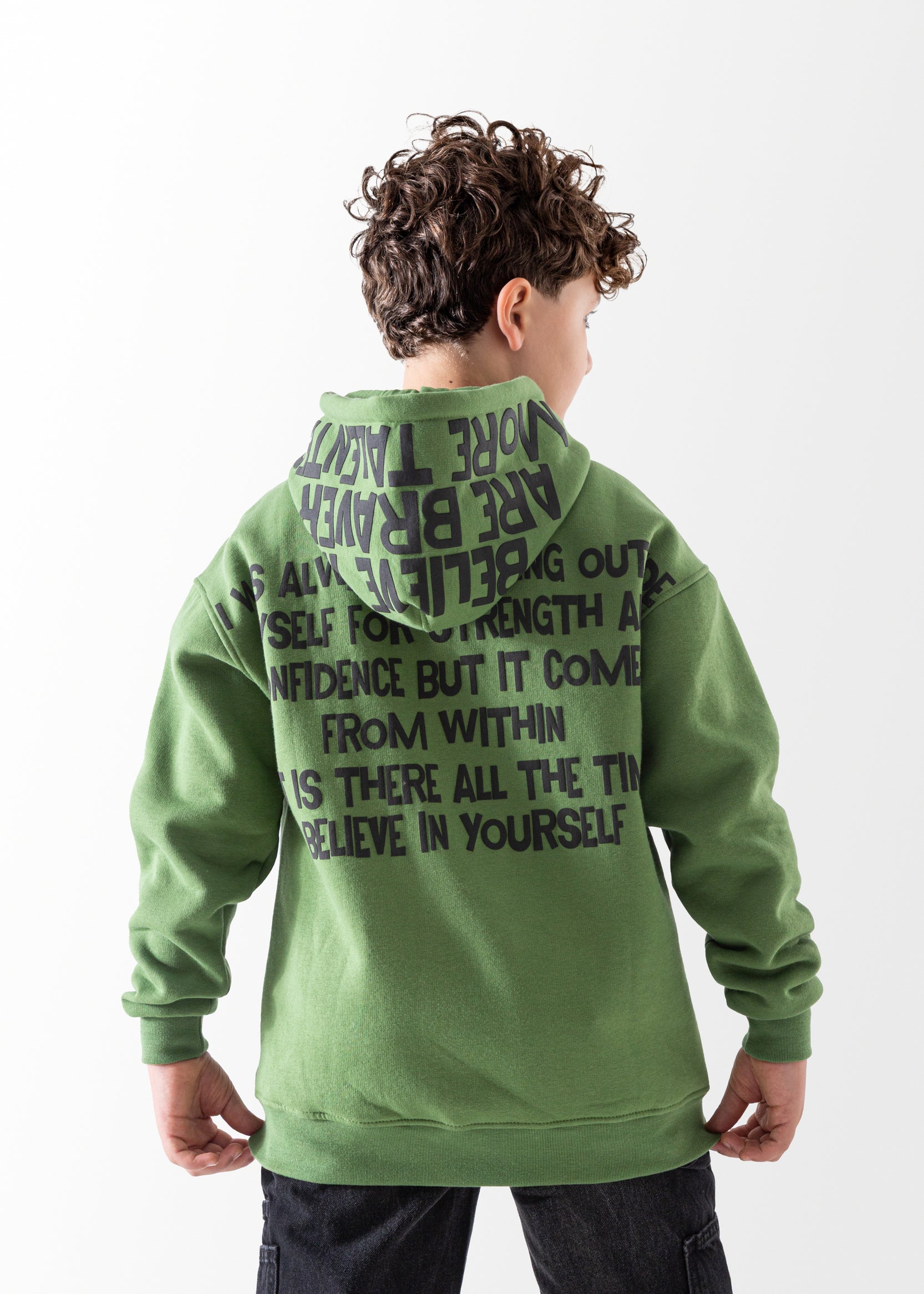 Hoodie - Boys - Printed