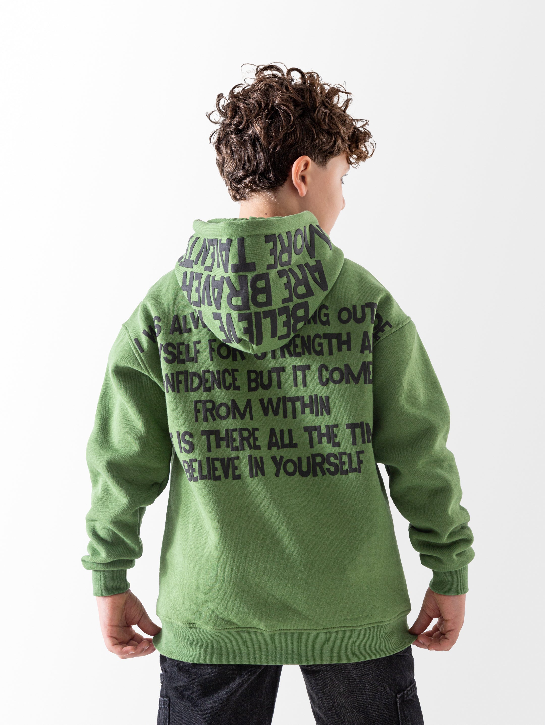 Hoodie - Boys - Printed