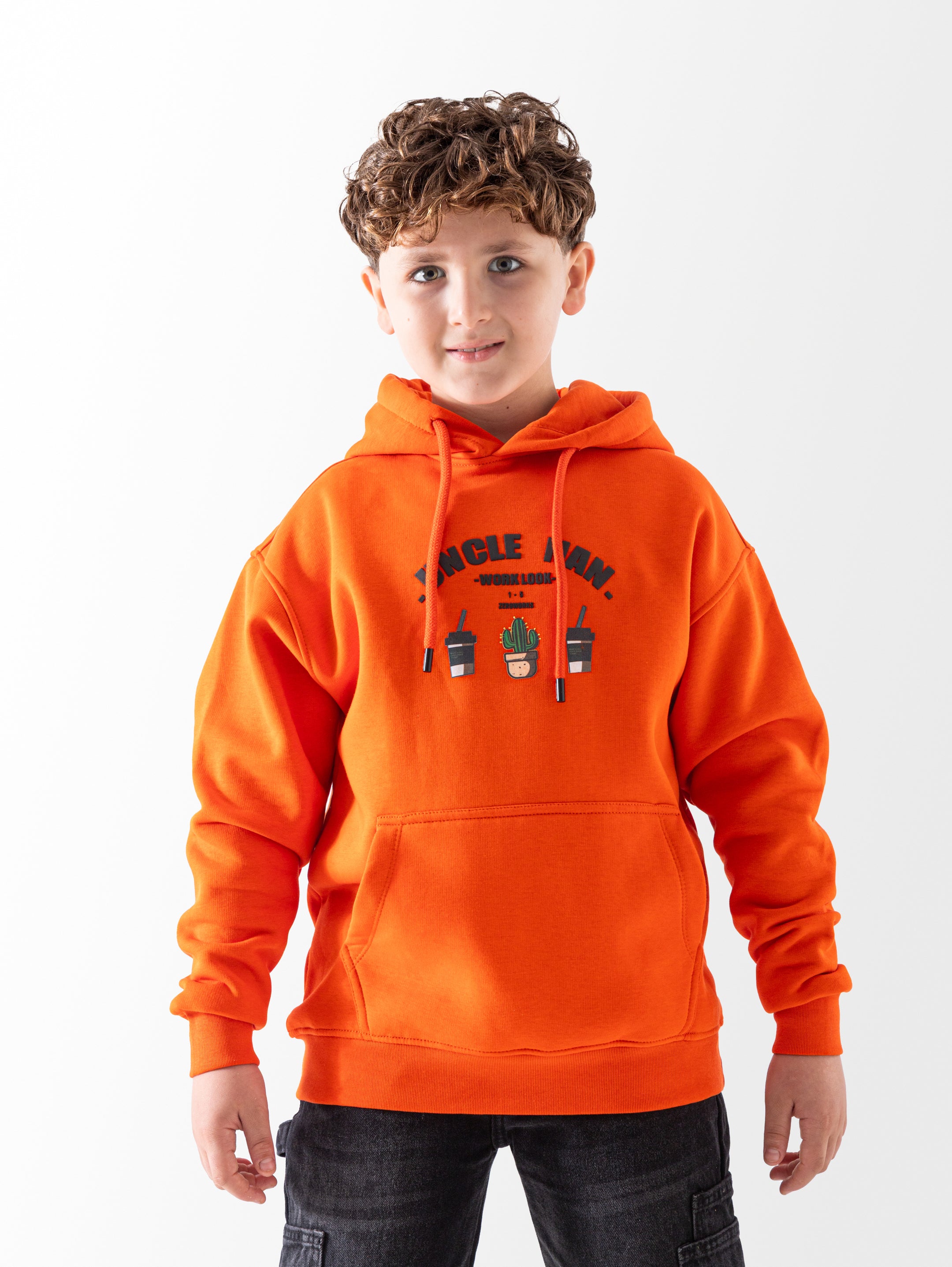 Hoodie - Boys - Printed