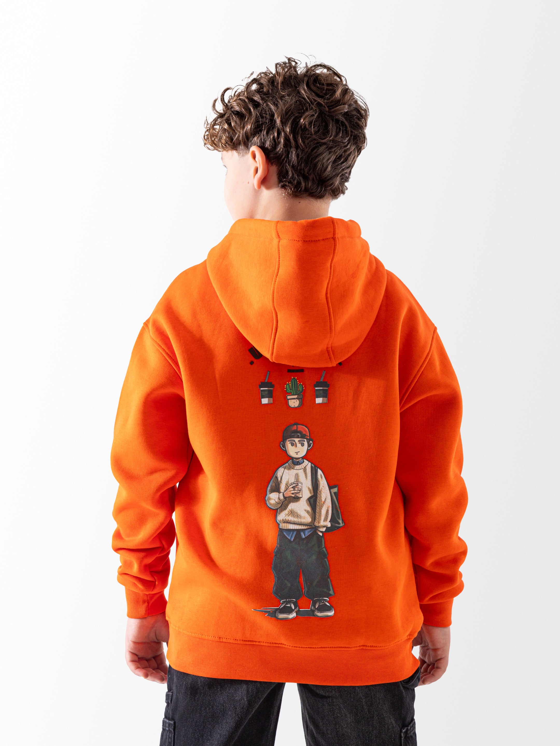 Hoodie - Boys - Printed