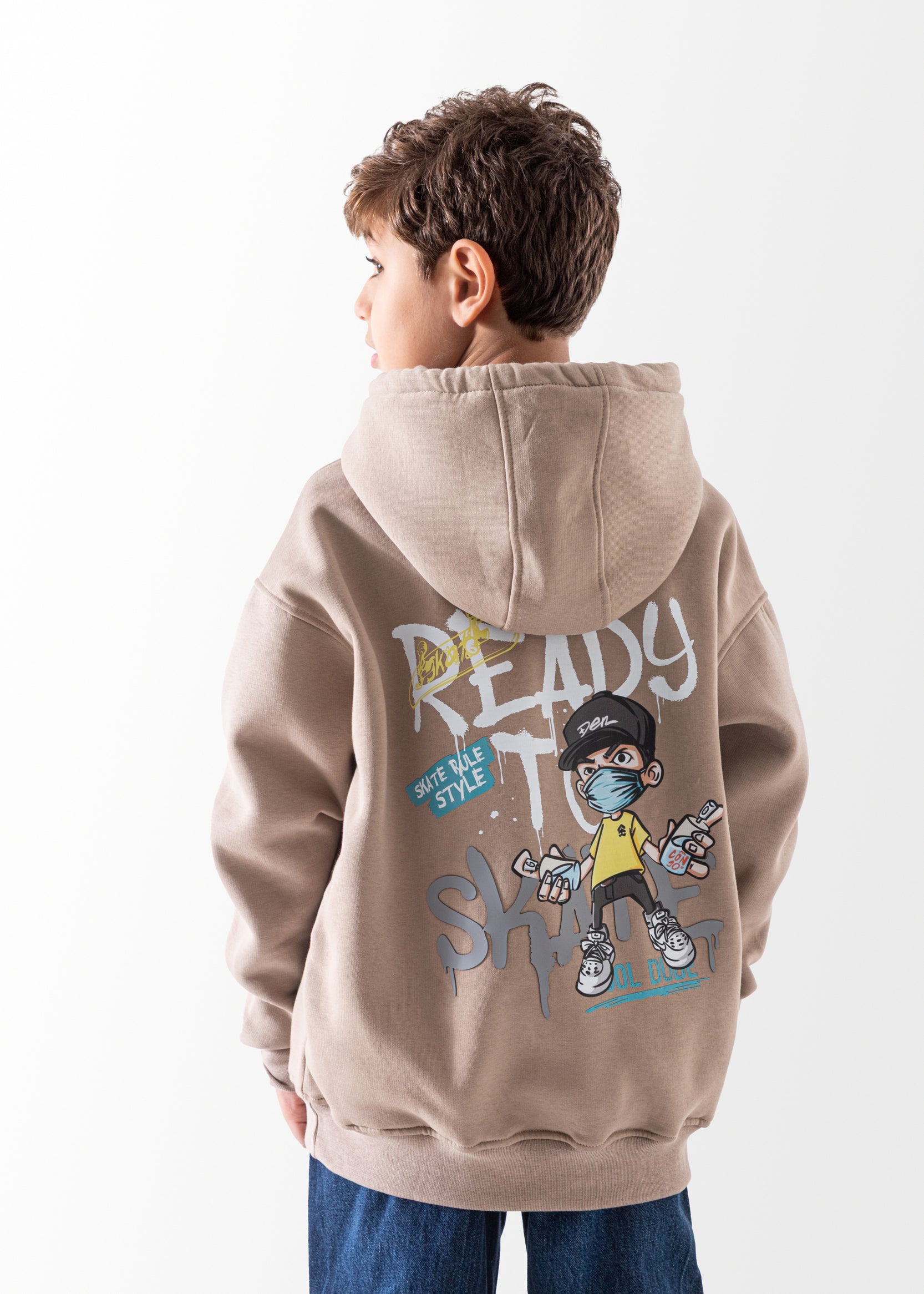 Hoodie - Boys - Printed