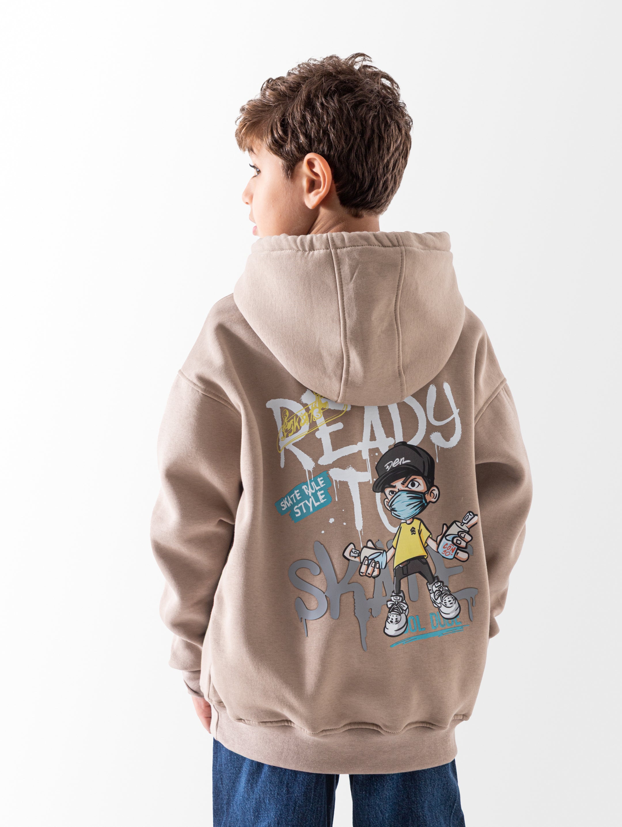 Hoodie - Boys - Printed