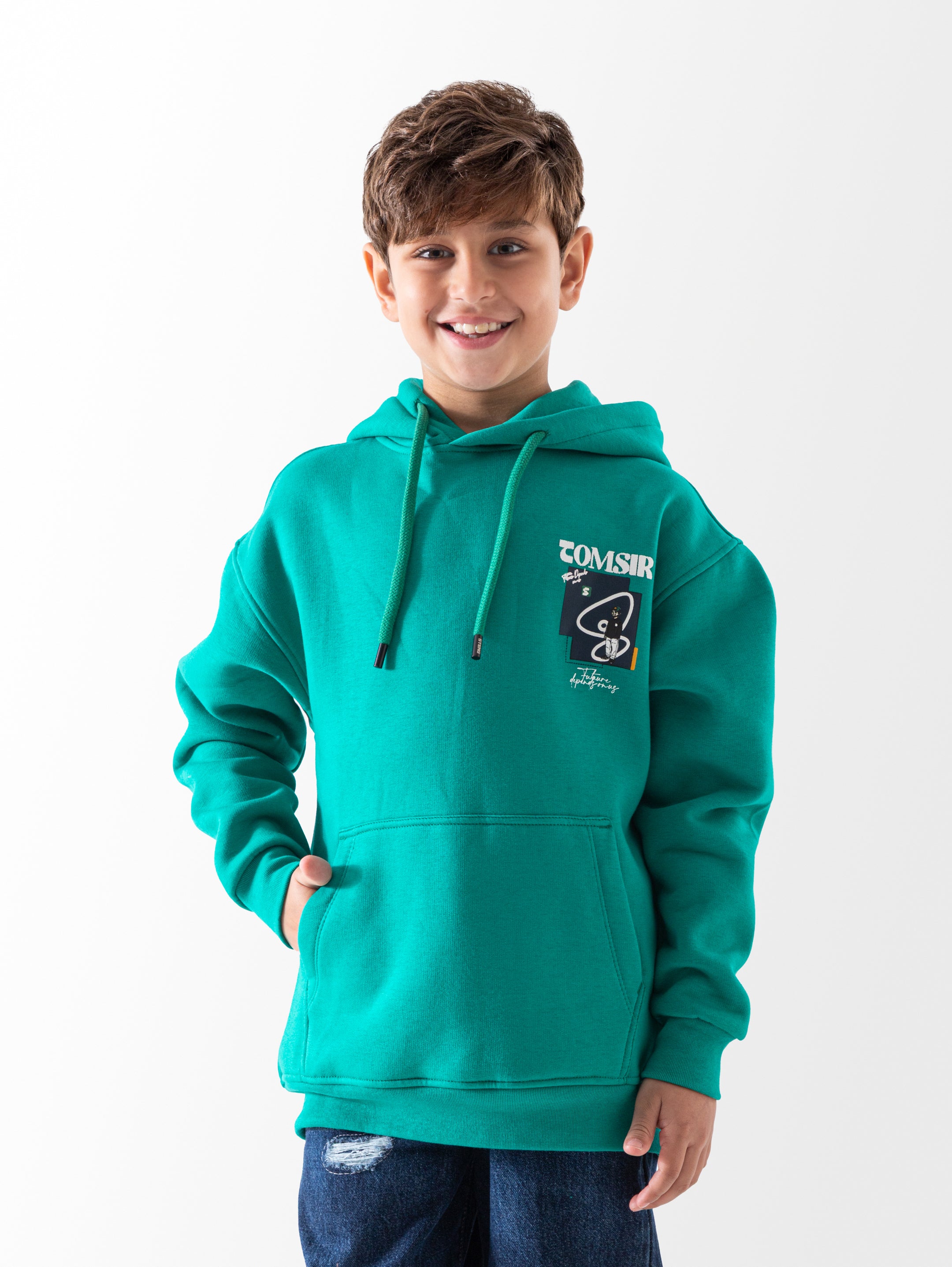 Hoodie - Boys - Printed