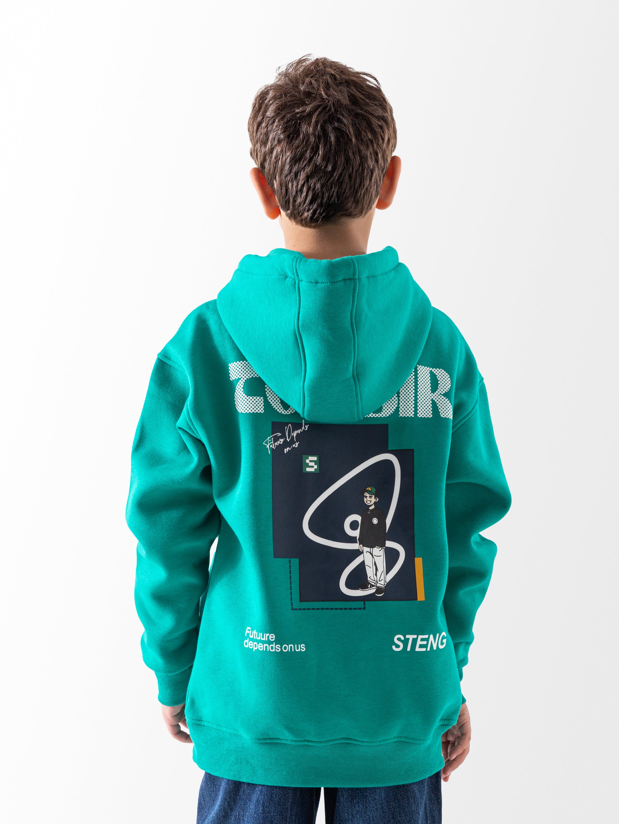 Hoodie - Boys - Printed