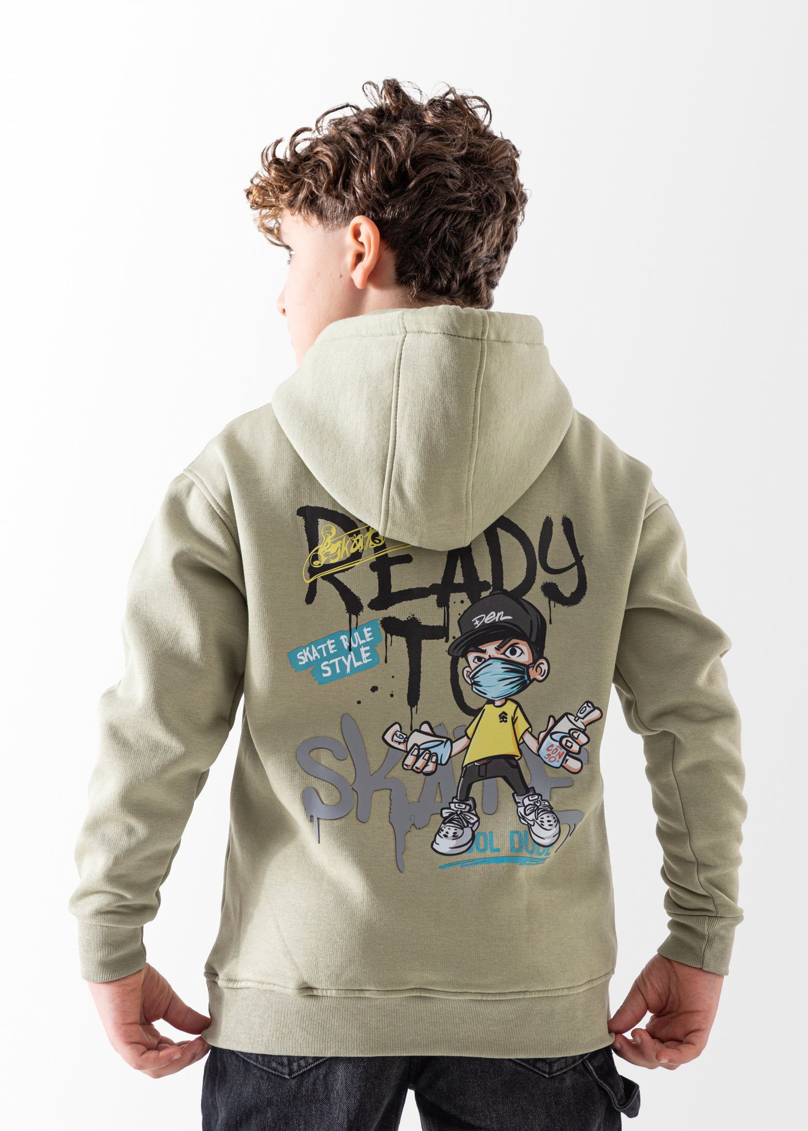 Hoodie - Boys - Printed