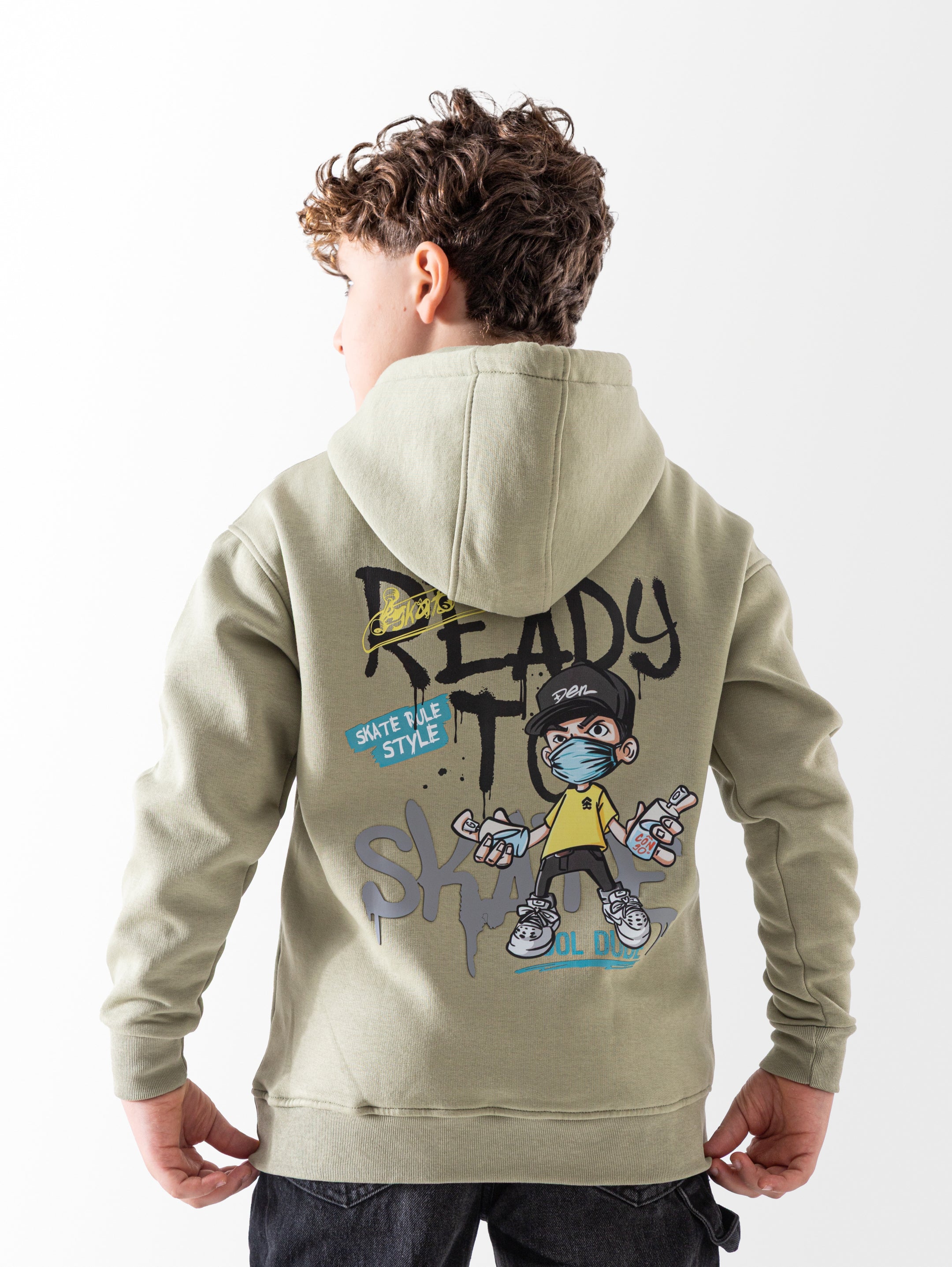 Hoodie - Boys - Printed