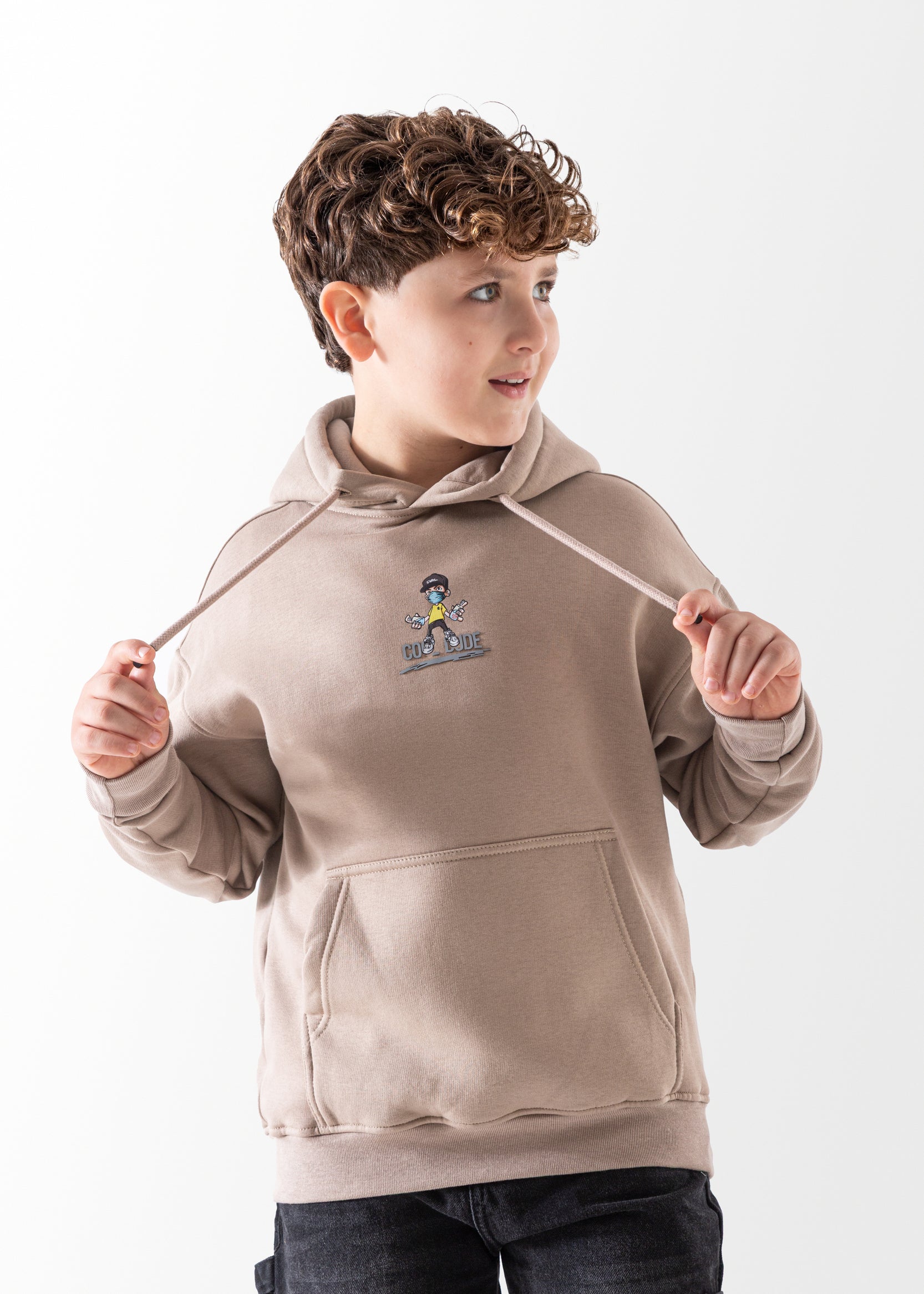 Hoodie - Boys - Printed