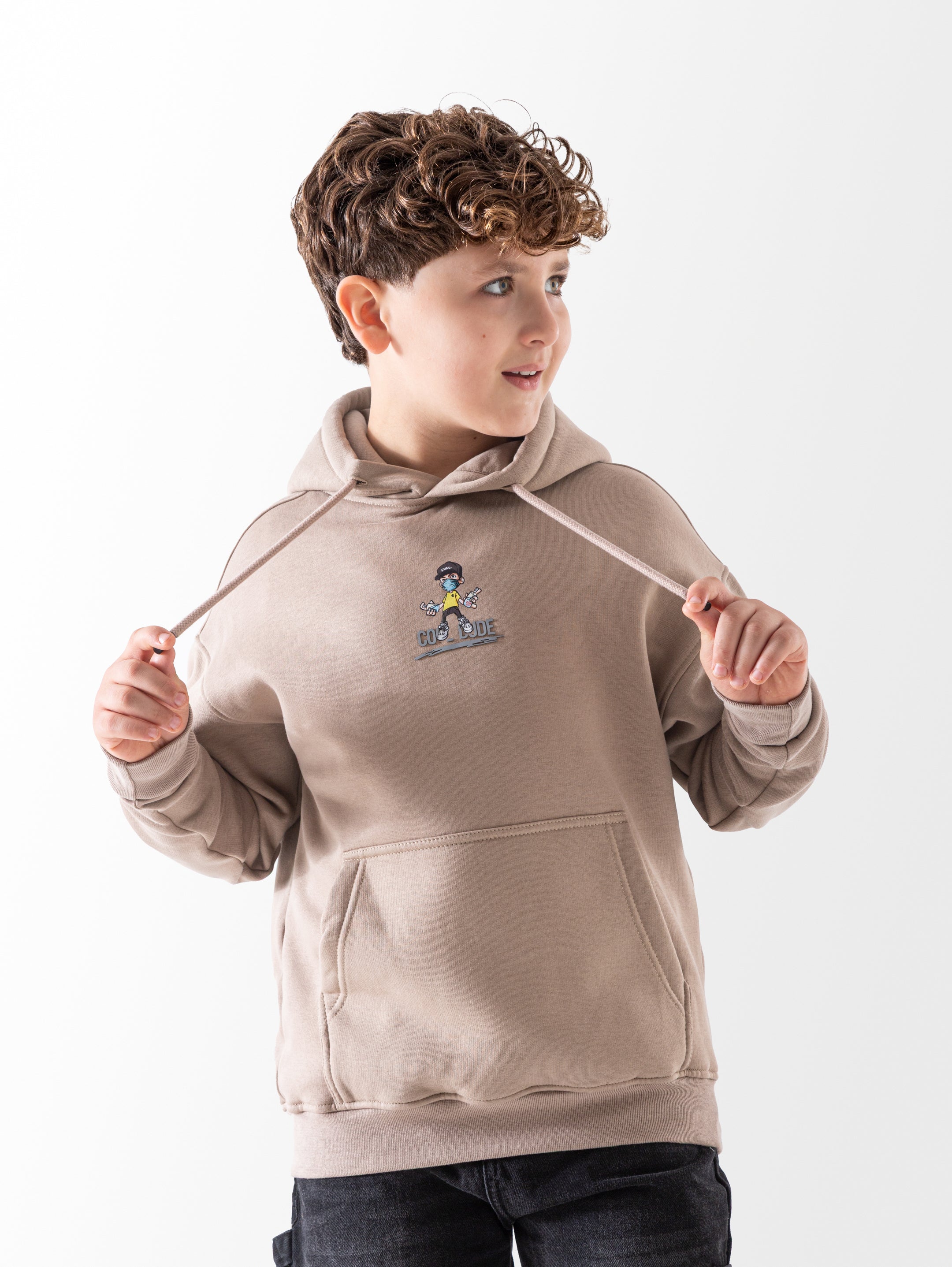 Hoodie - Boys - Printed