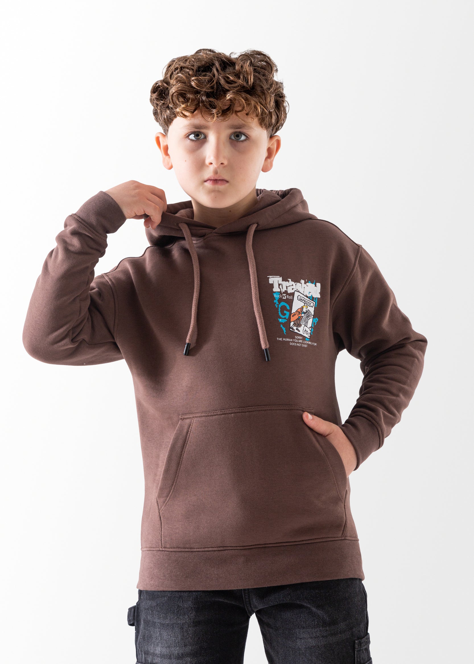 Hoodie - Boys - Printed