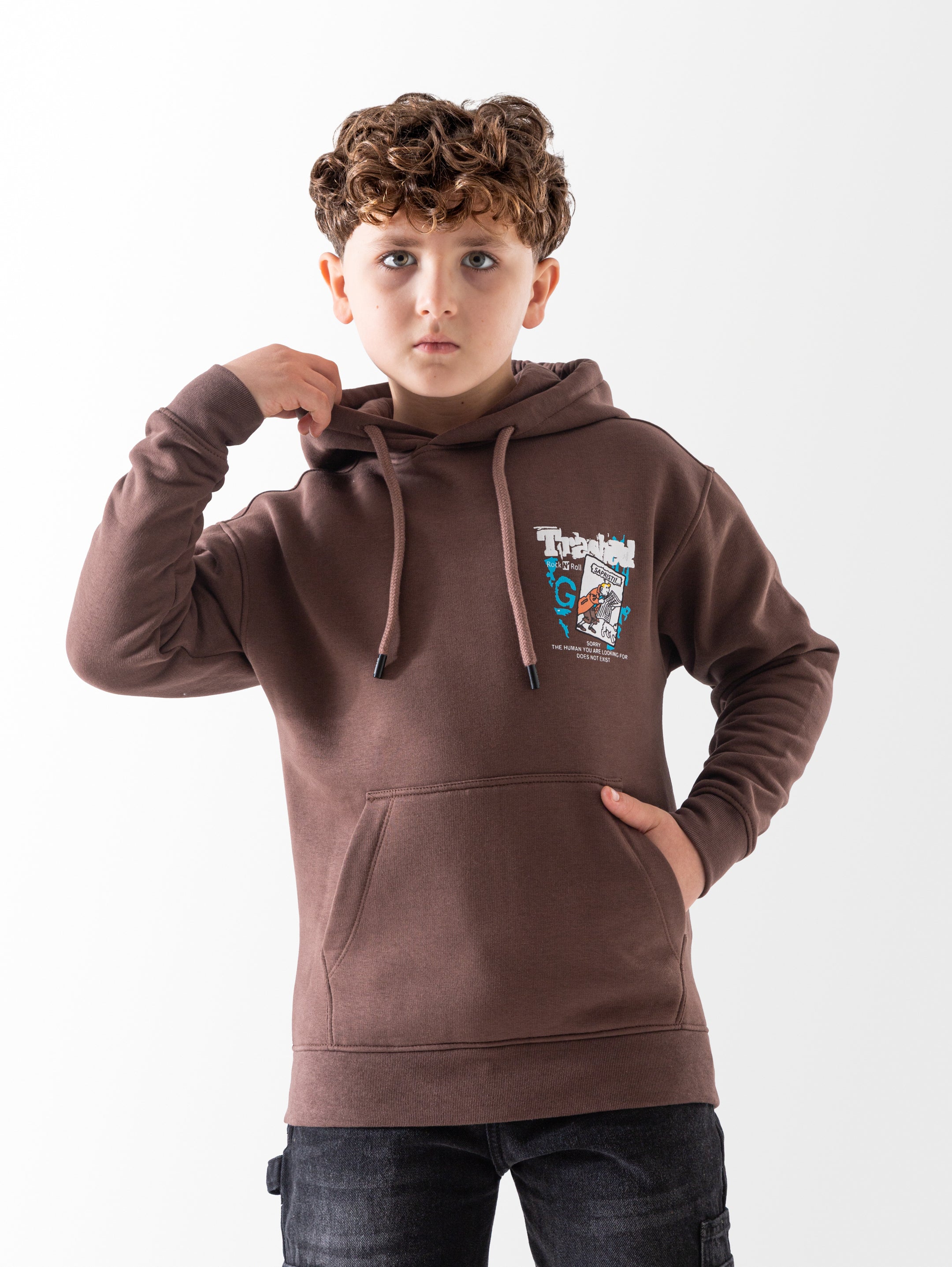 Hoodie - Boys - Printed