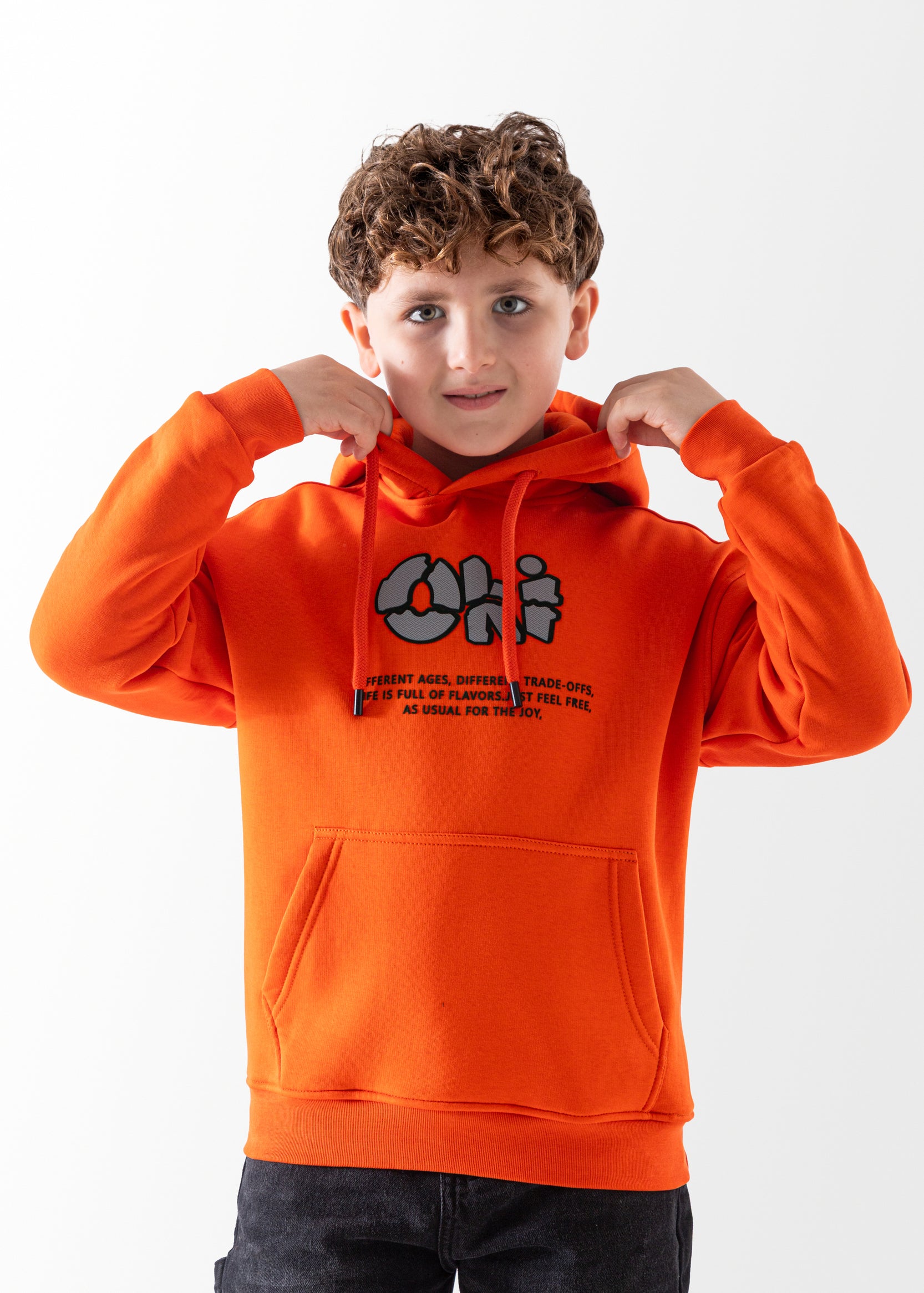 Hoodie - Boys - Printed