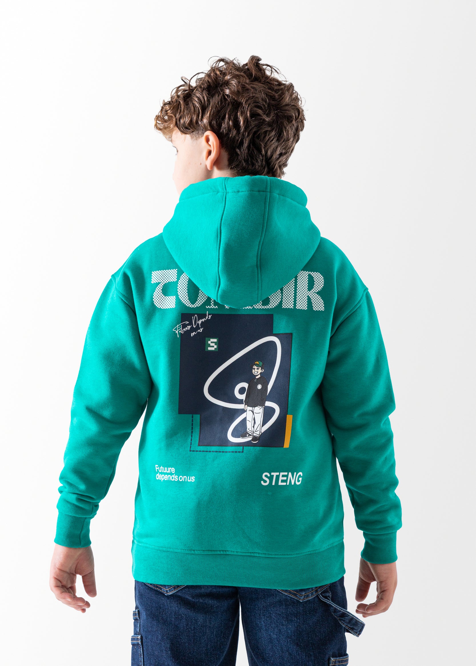 Hoodie - Boys - Printed