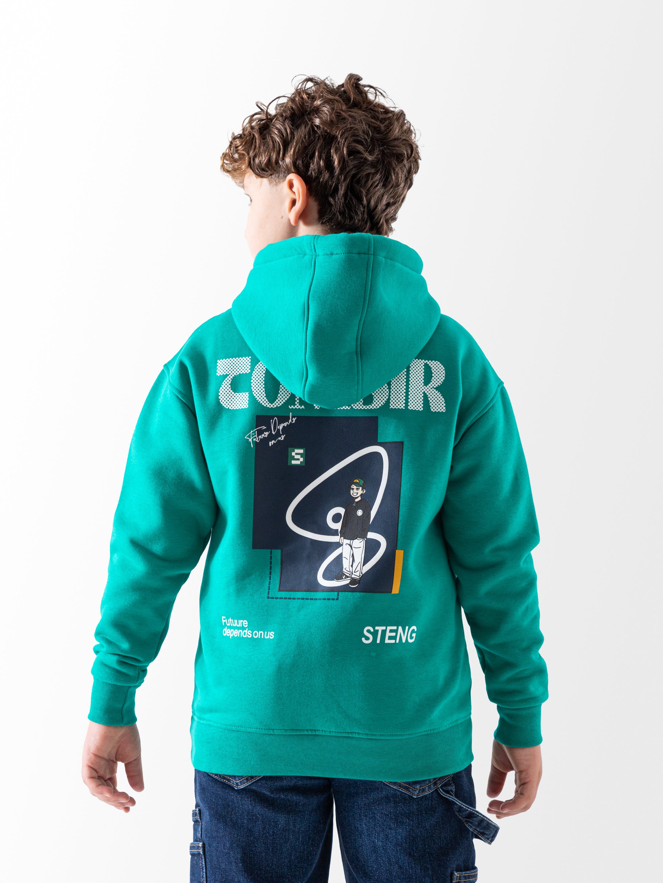 Hoodie - Boys - Printed