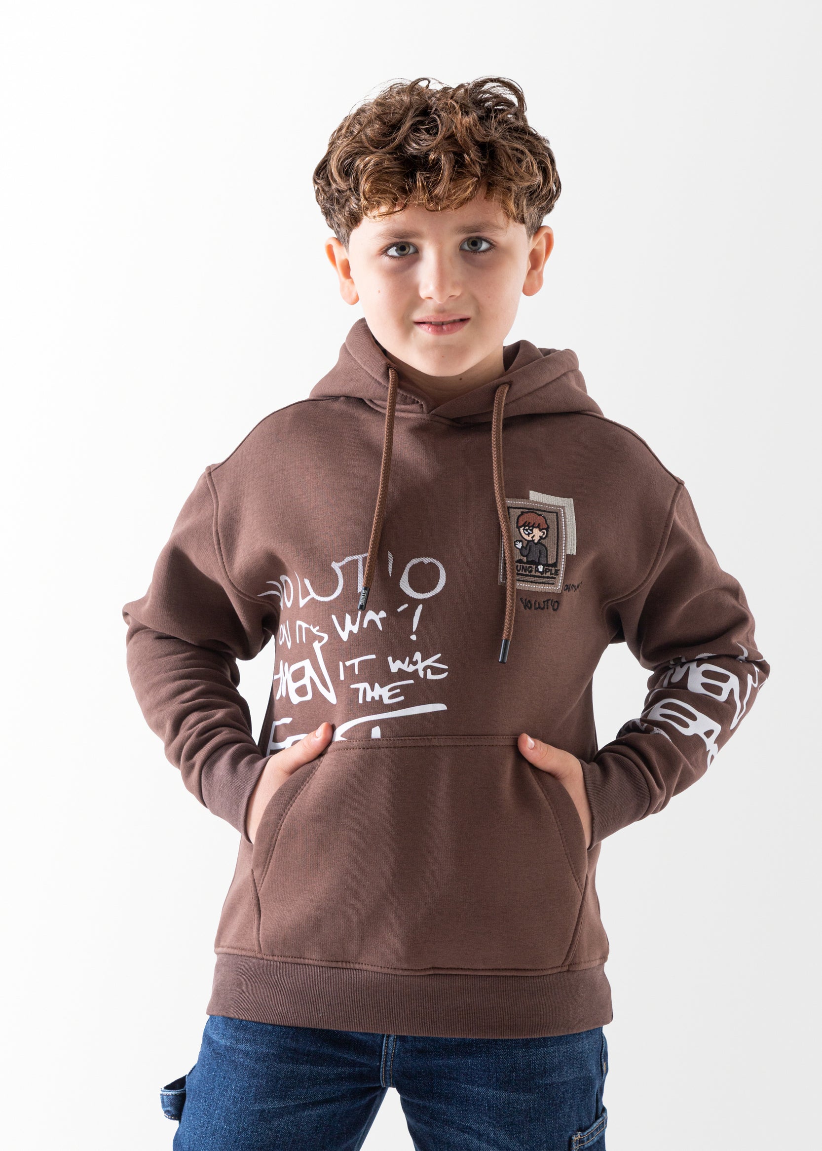 Hoodie - Boys - Printed