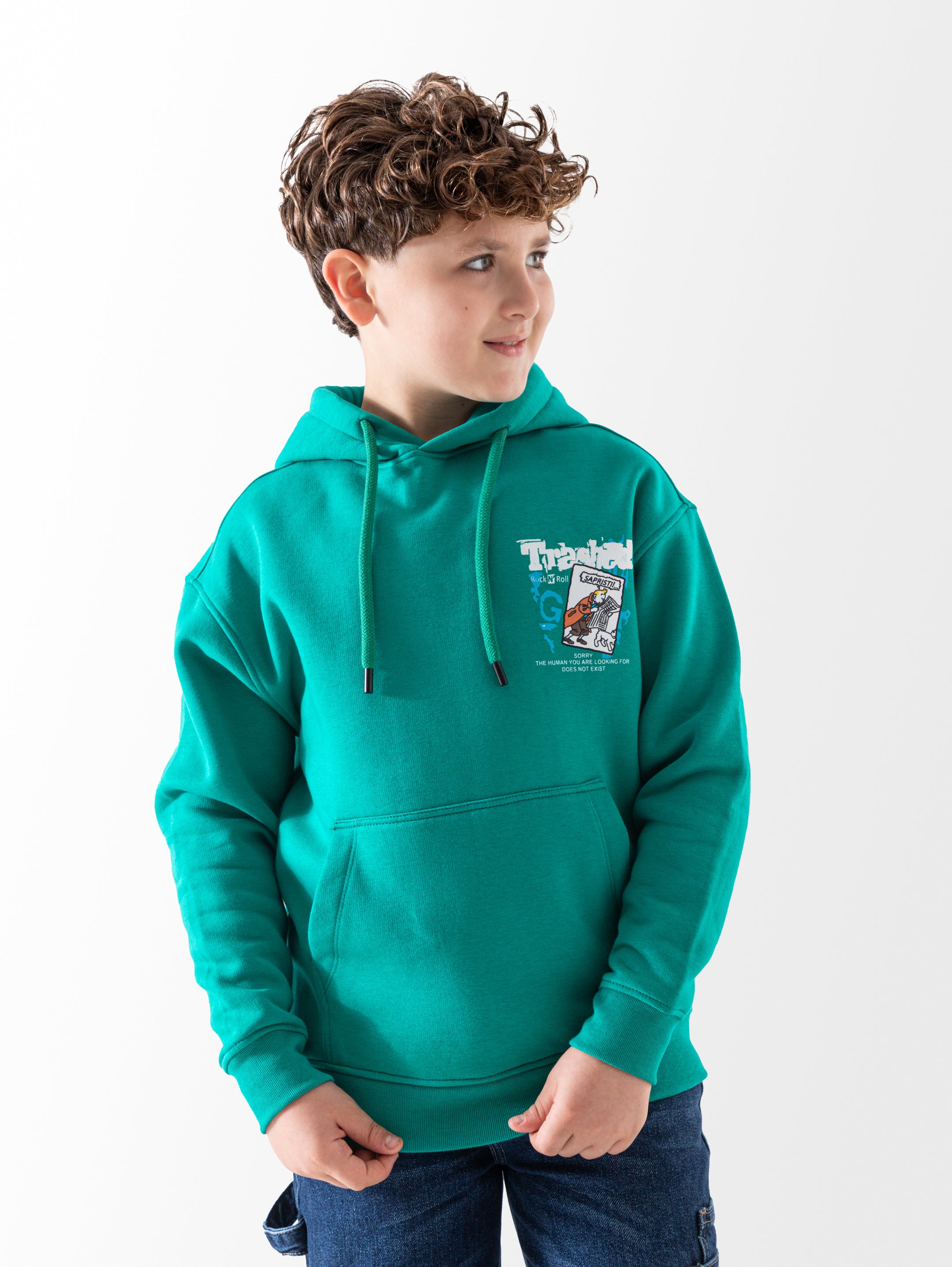 Hoodie - Boys - Printed