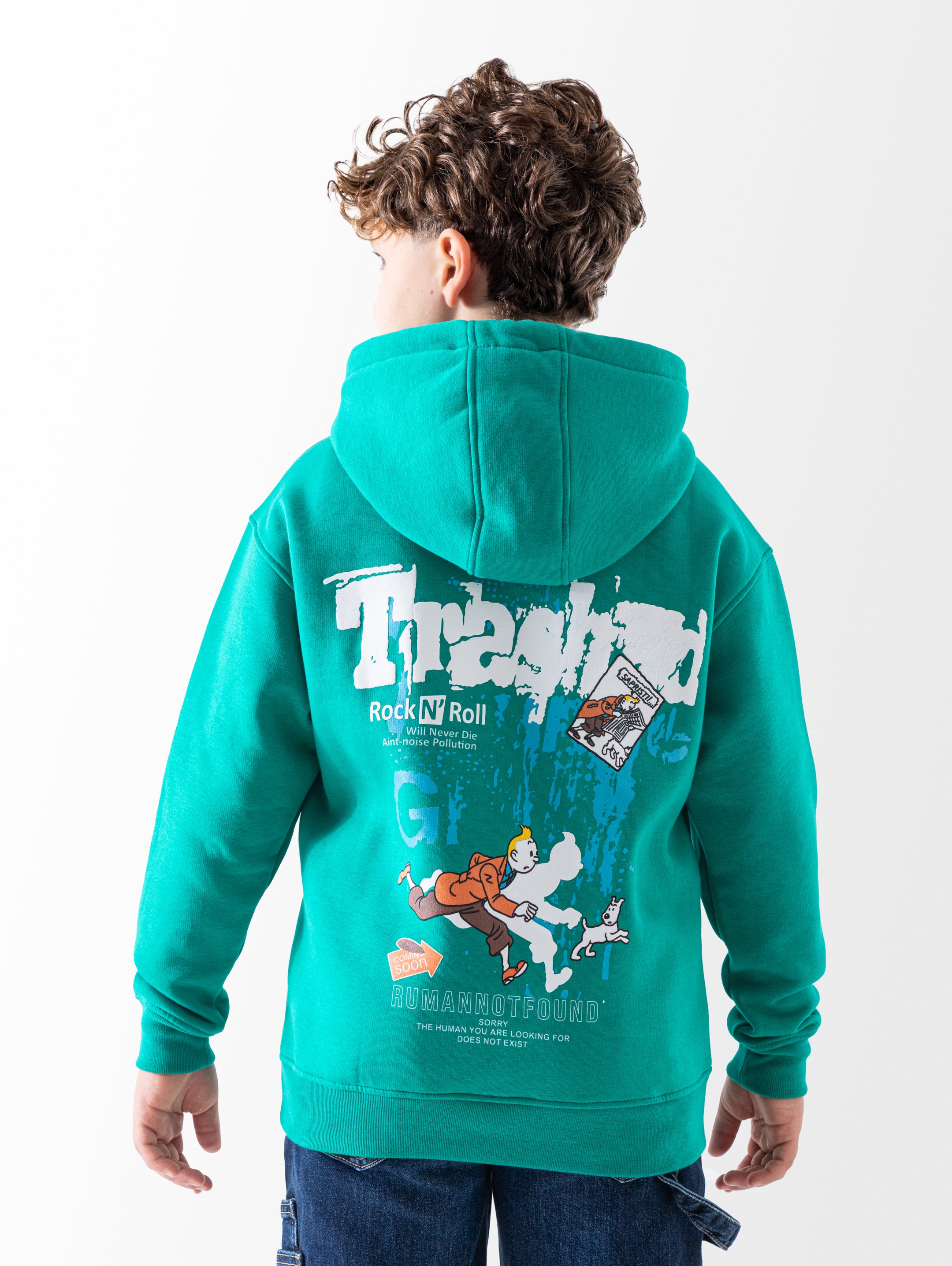 Hoodie - Boys - Printed