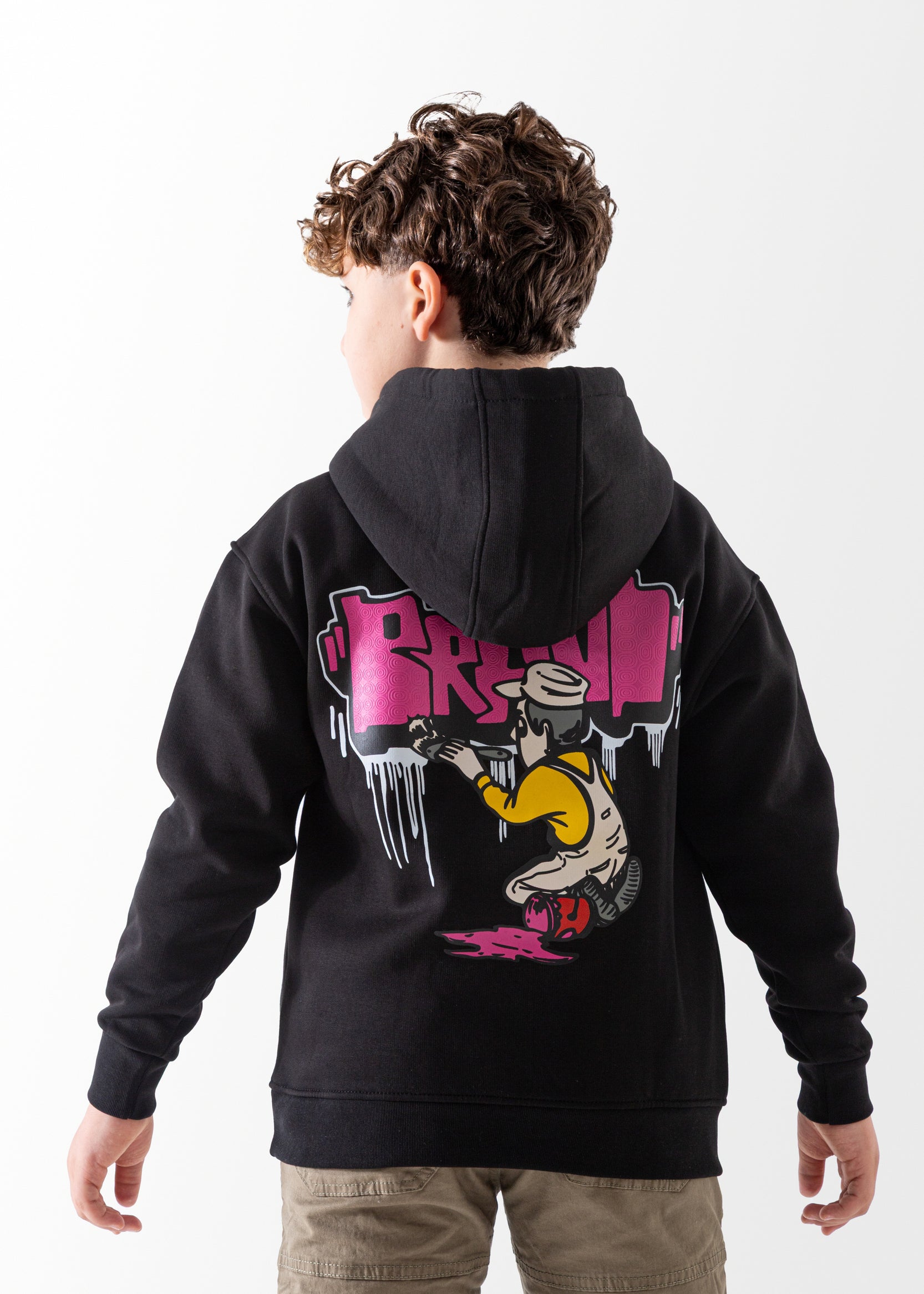 Hoodie - Boys - Printed