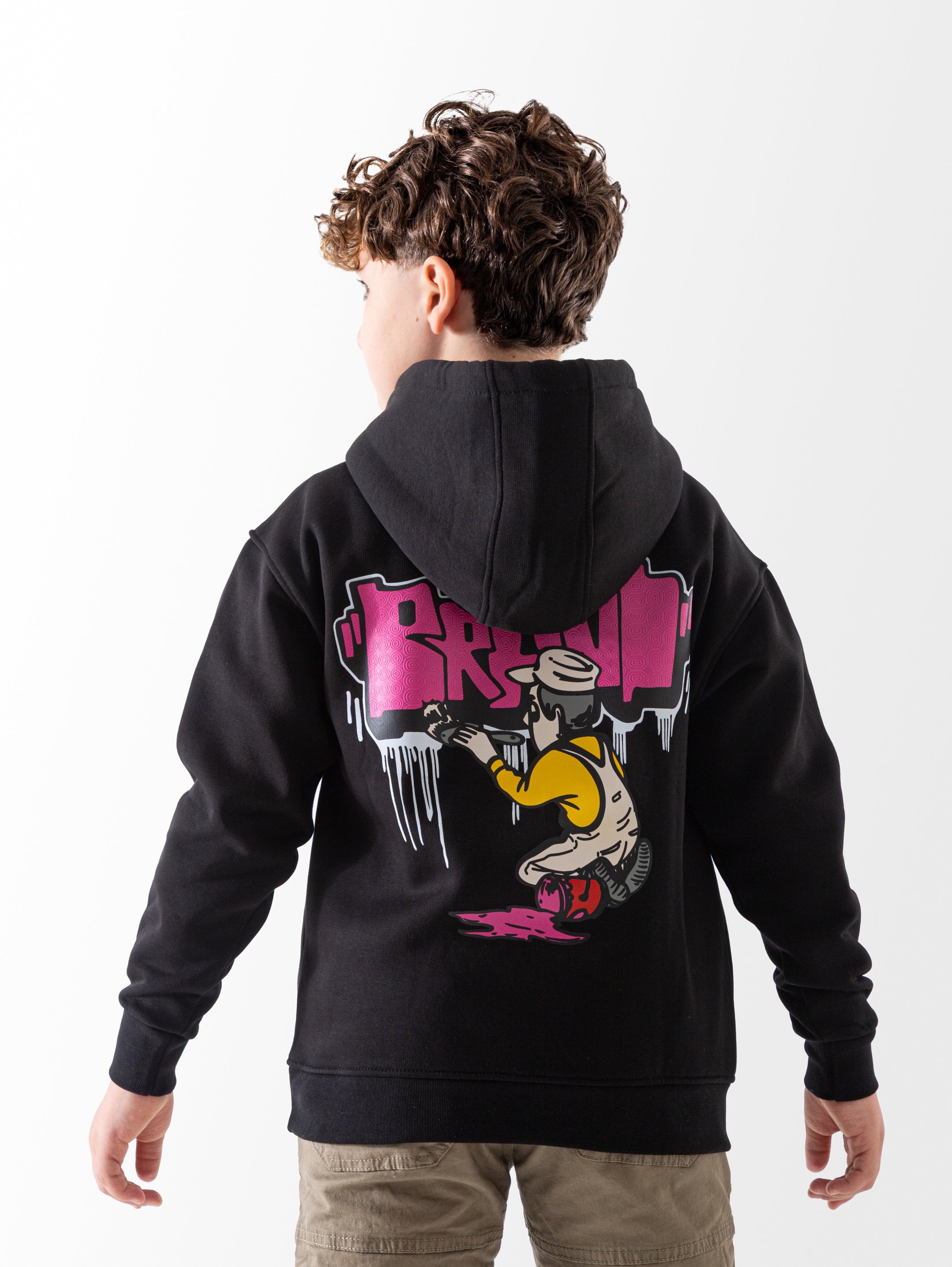 Hoodie - Boys - Printed