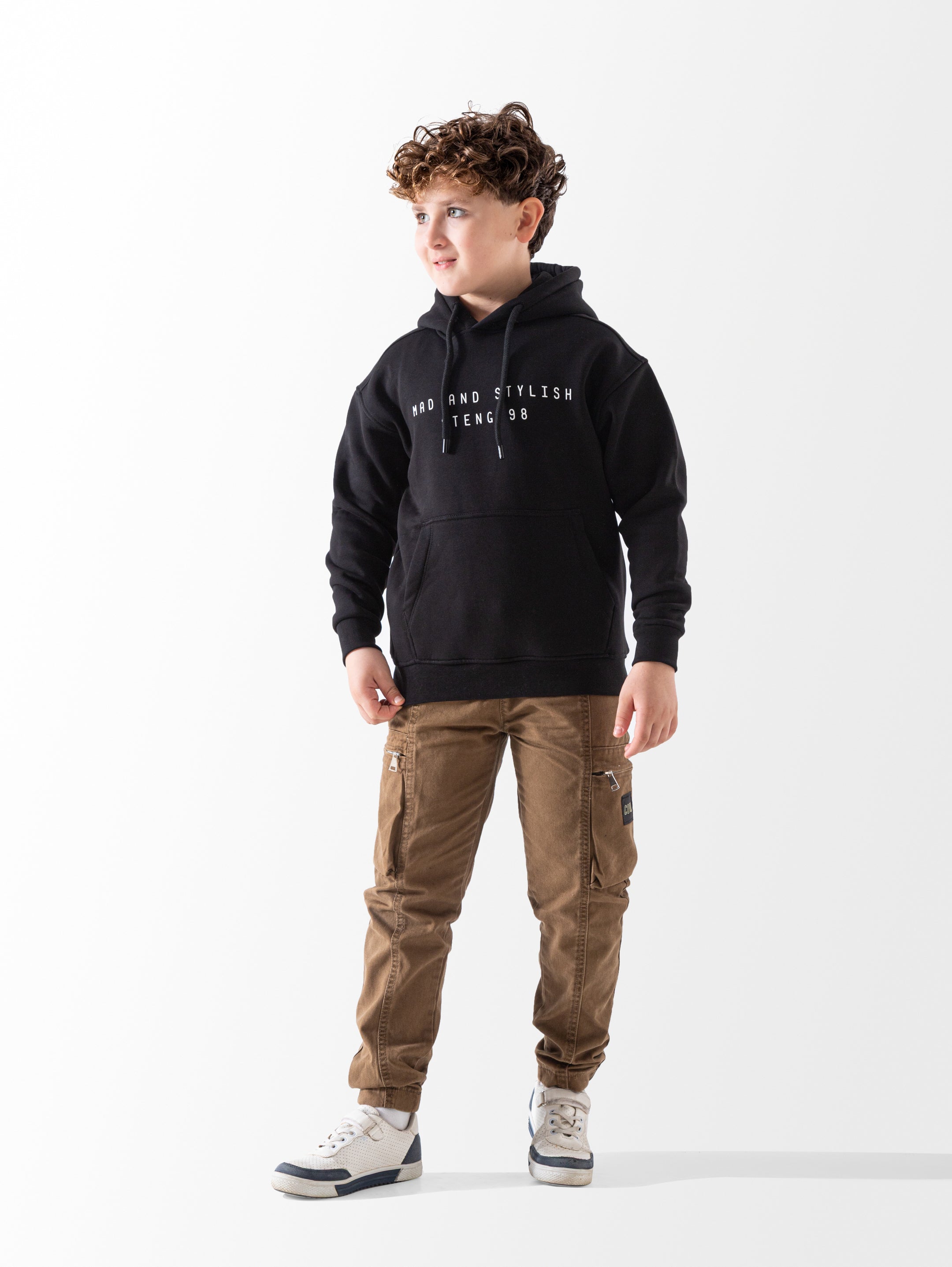 Hoodie - Boys - Printed