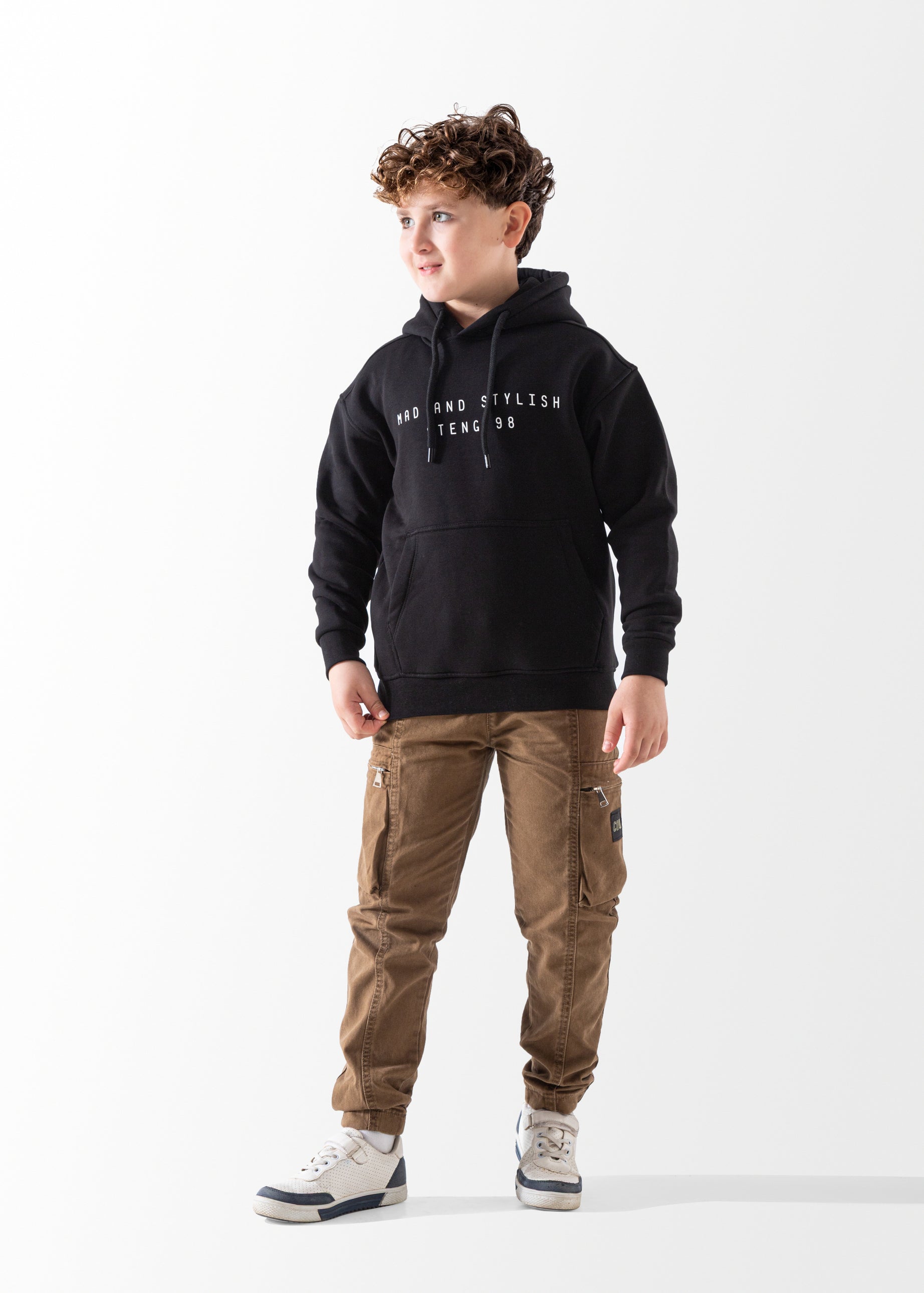 Hoodie - Boys - Printed