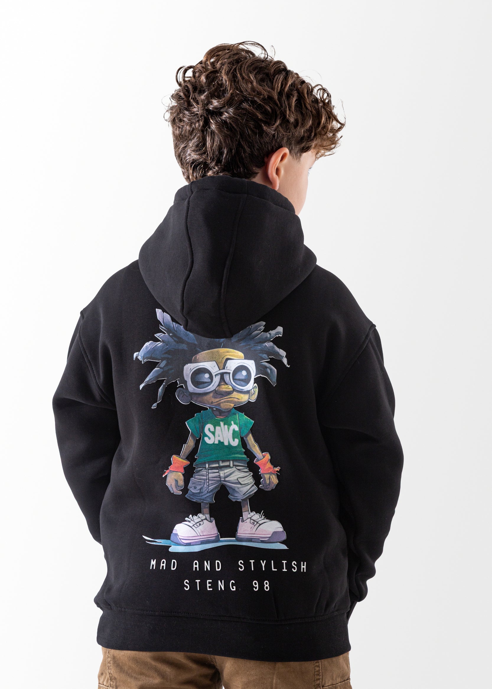 Hoodie - Boys - Printed