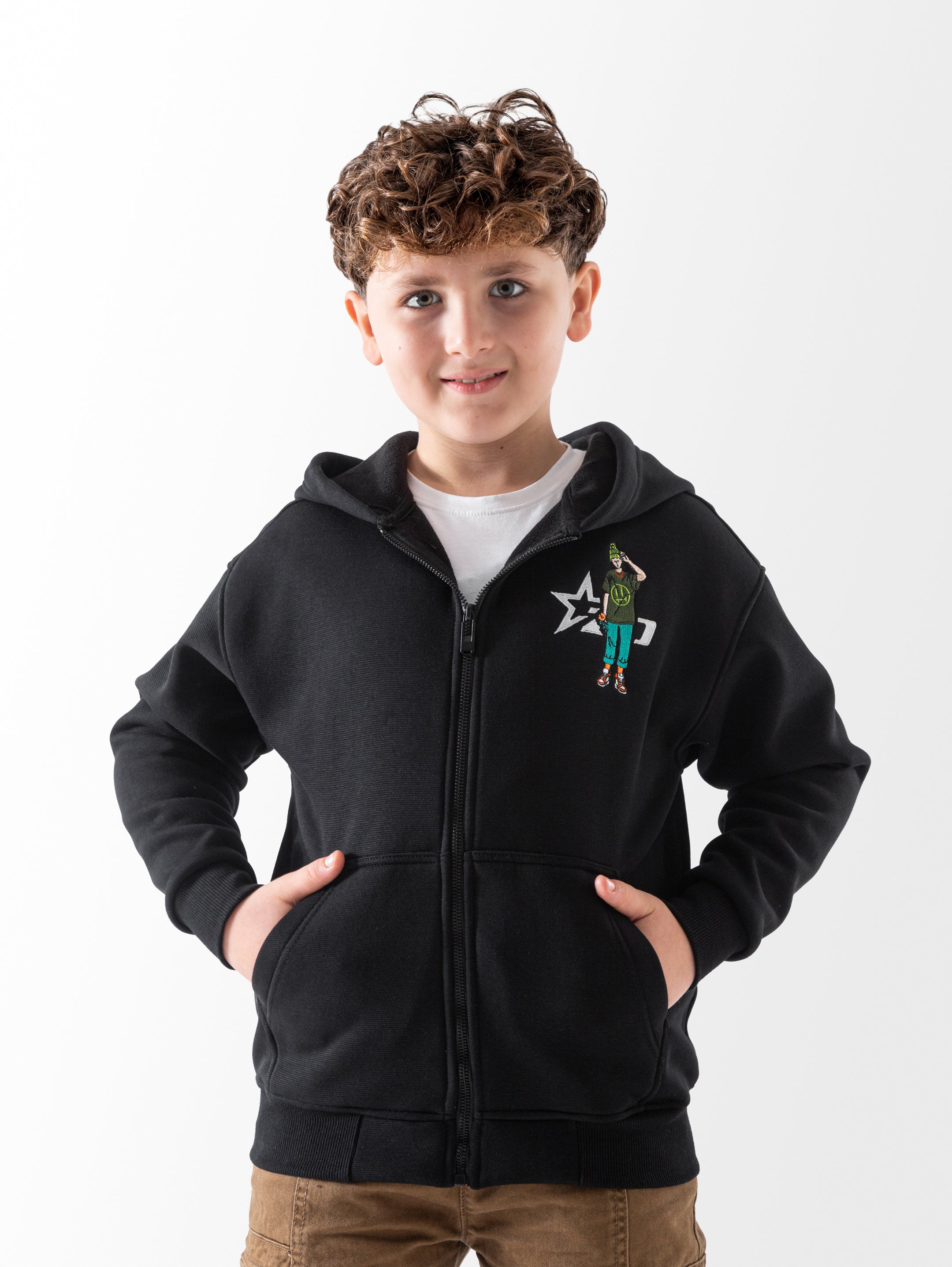 Sweatshirt - Boys - Printed