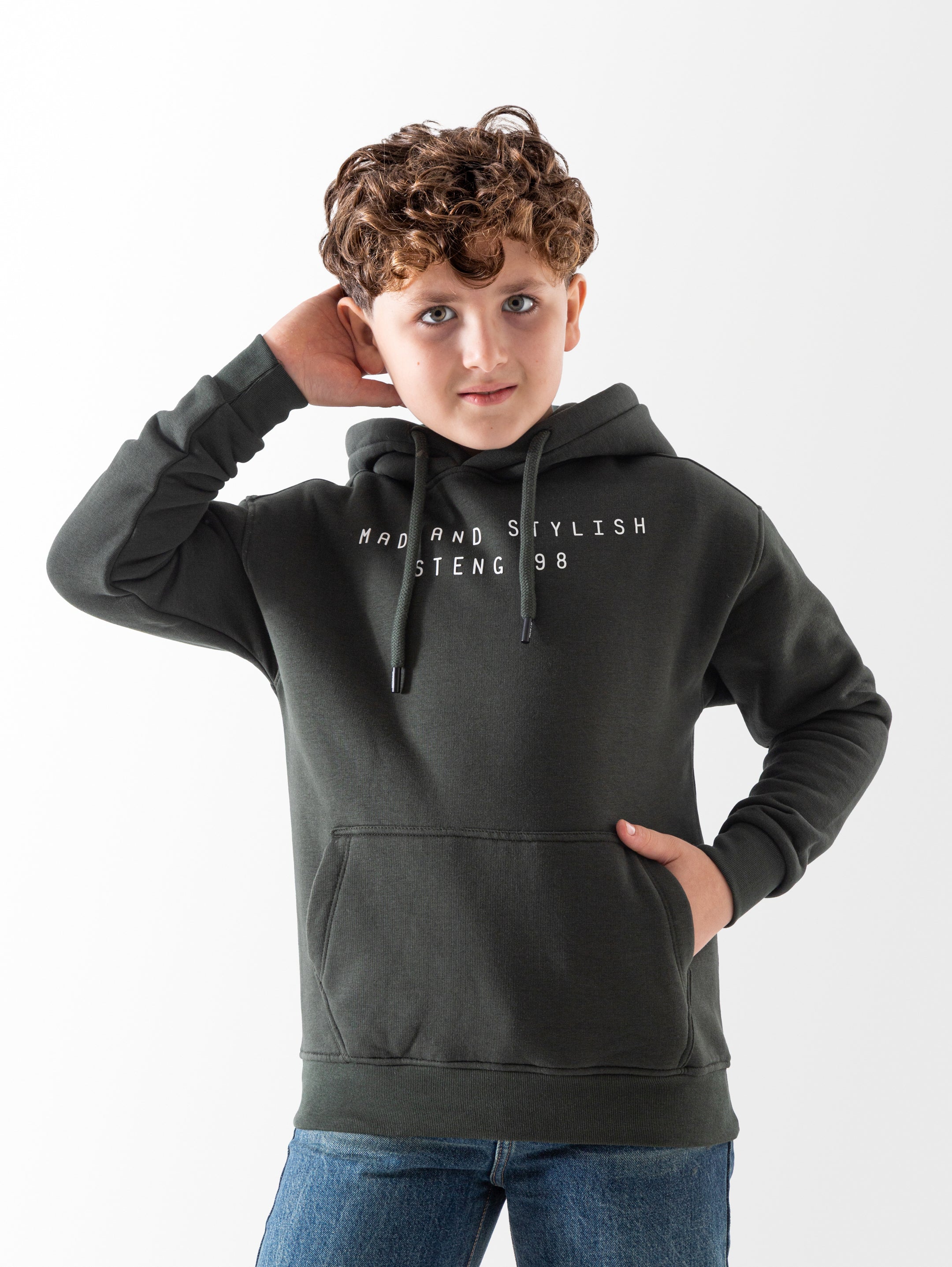 Hoodie - Boys - Printed