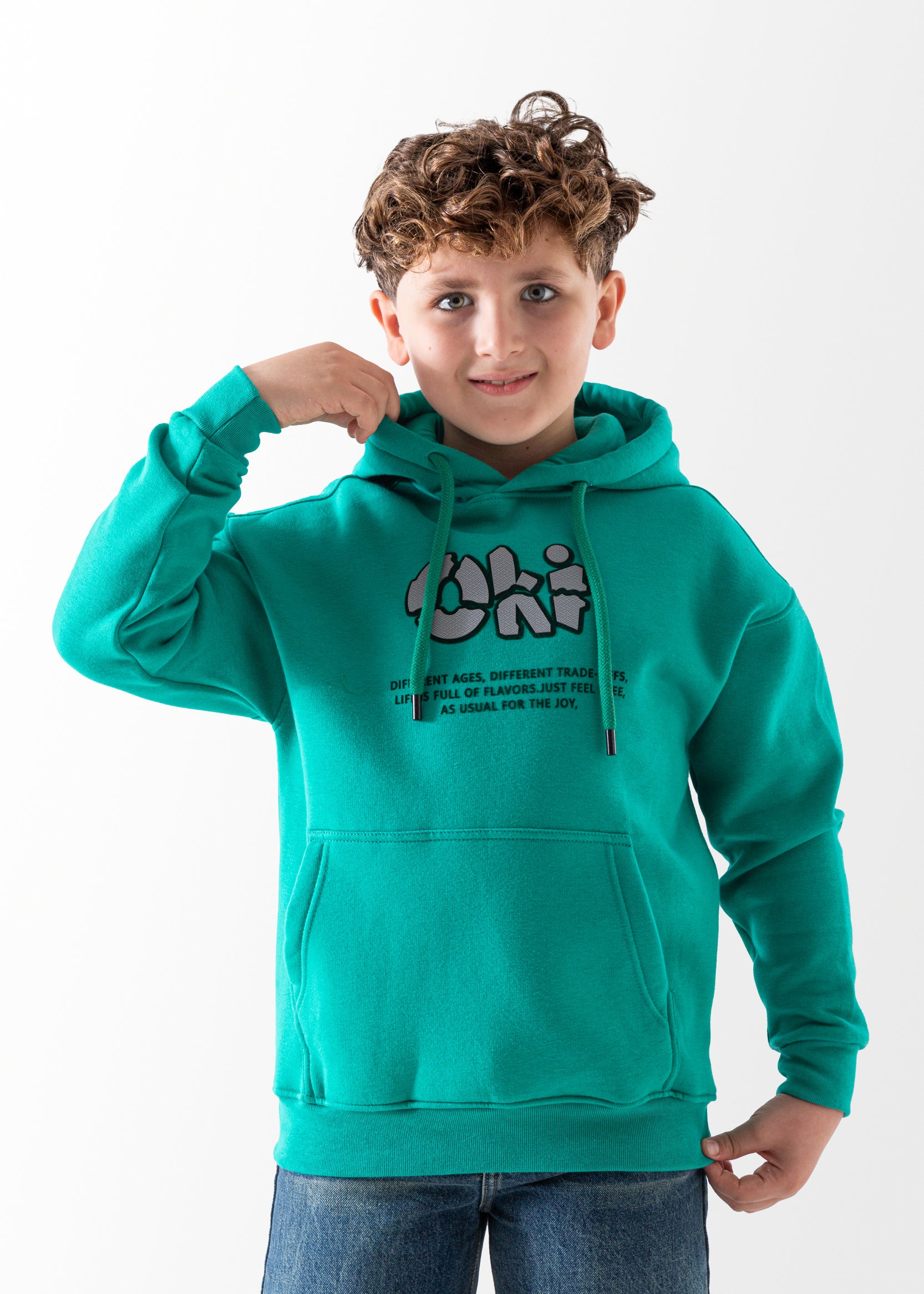 Hoodie - Boys - Printed