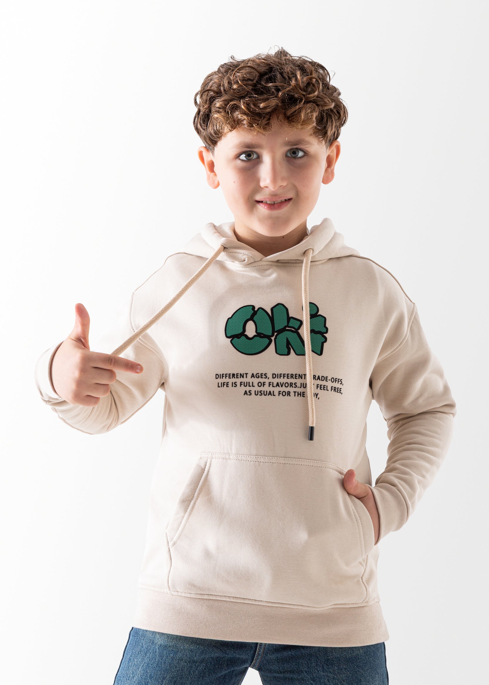 Hoodie - Boys - Printed