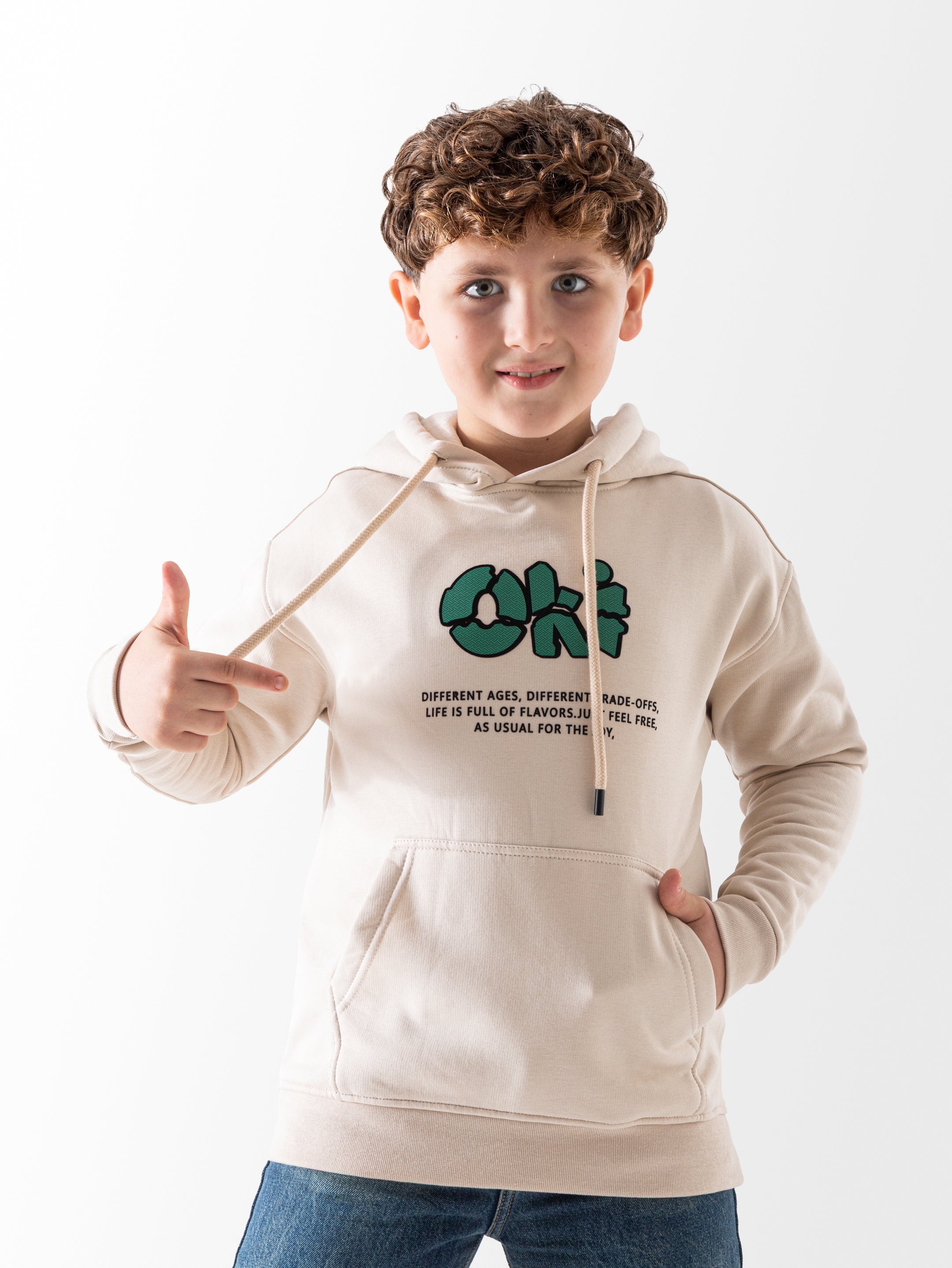 Hoodie - Boys - Printed