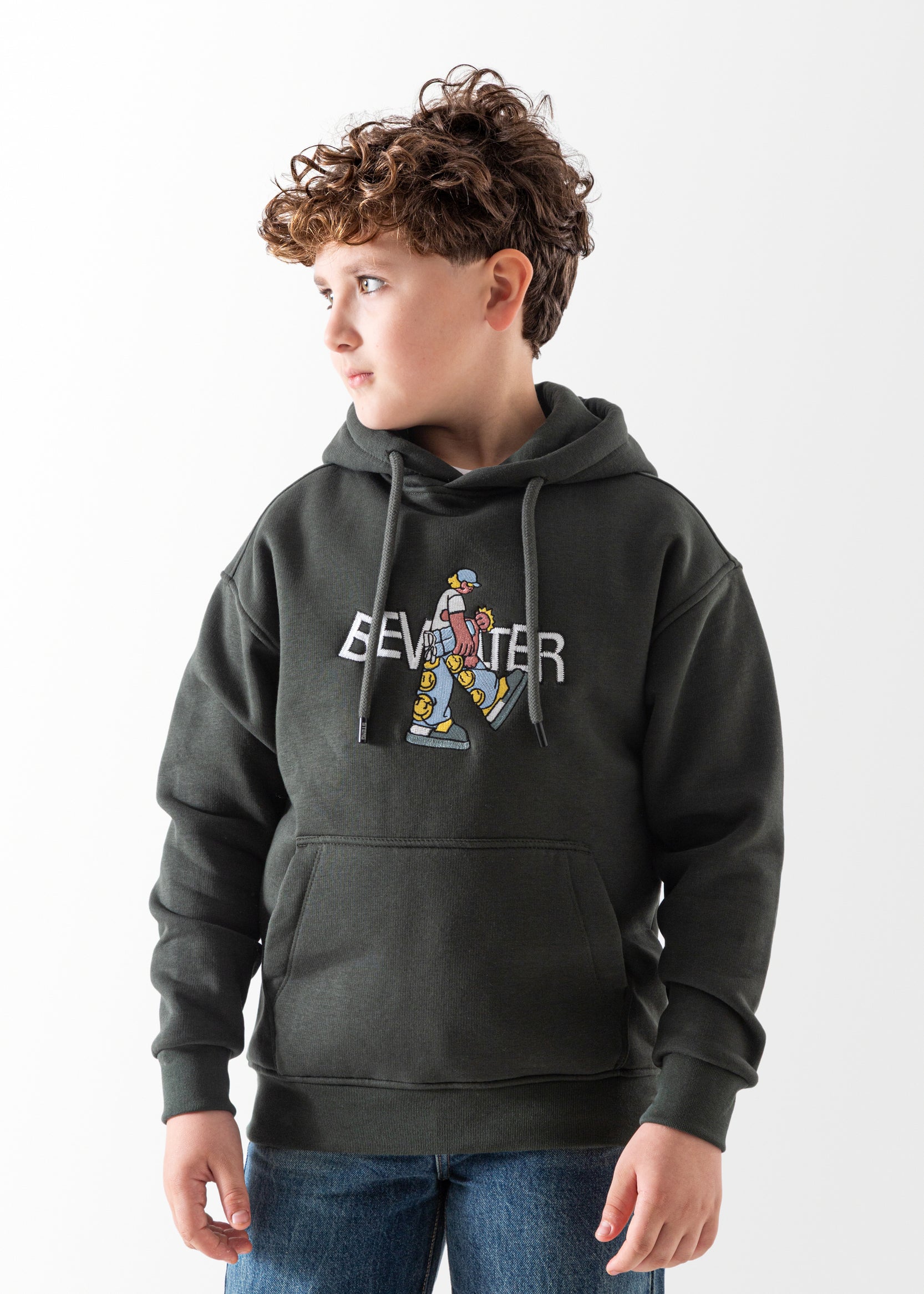 Hoodie - Boys - Printed