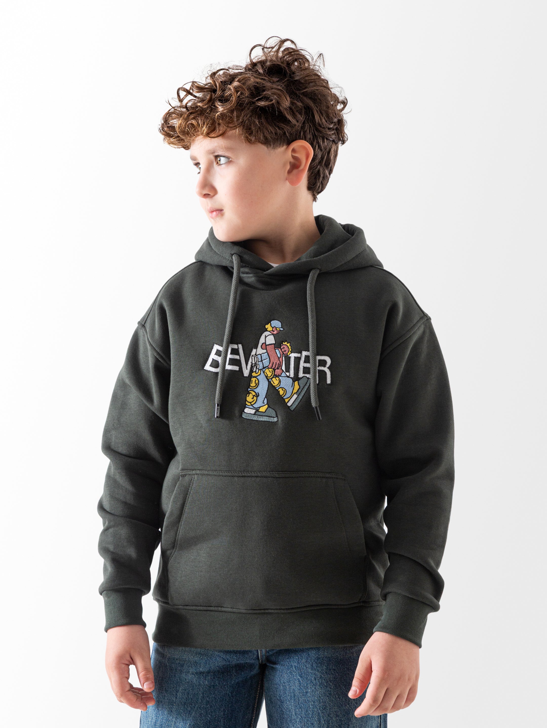 Hoodie - Boys - Printed