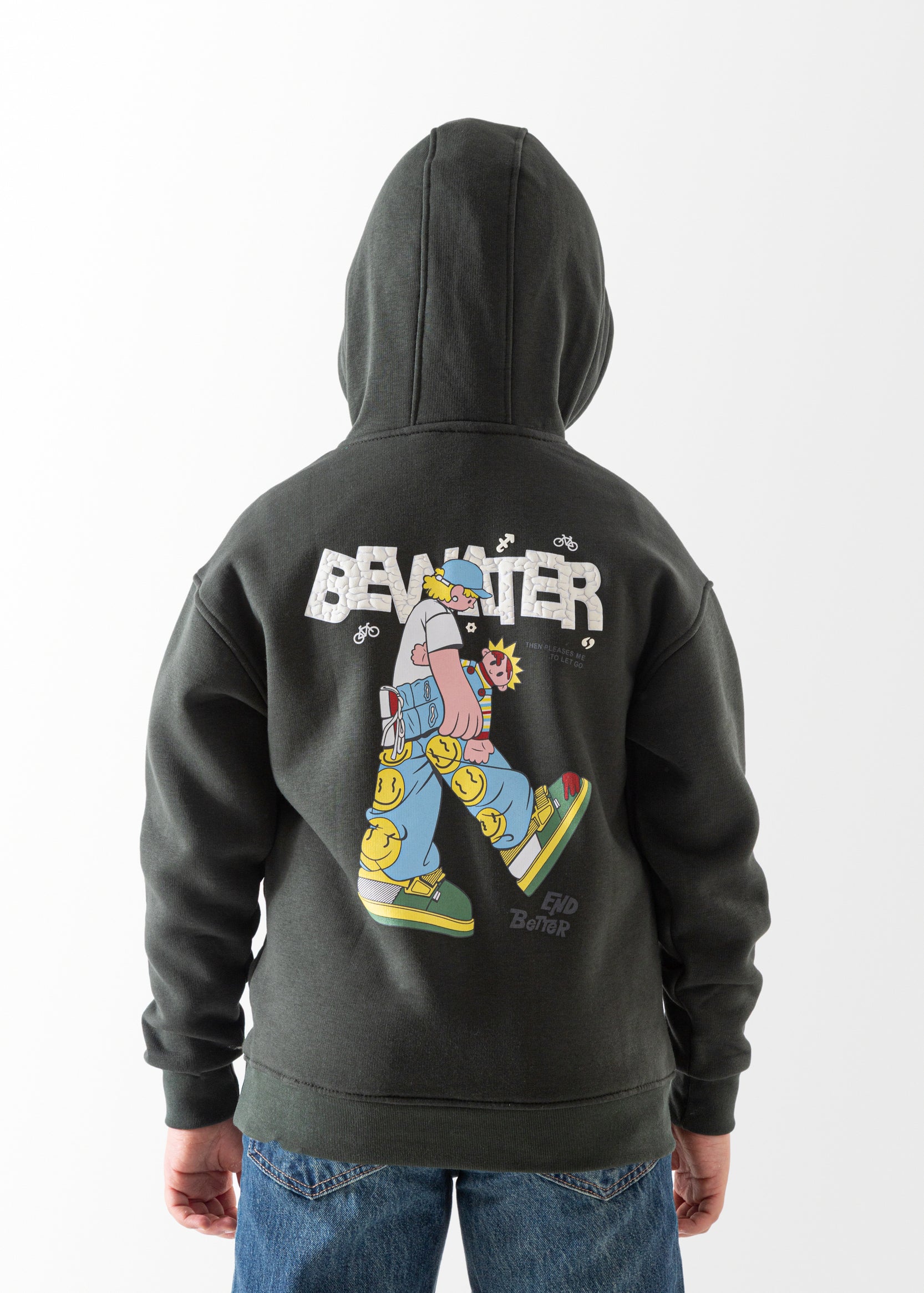 Hoodie - Boys - Printed