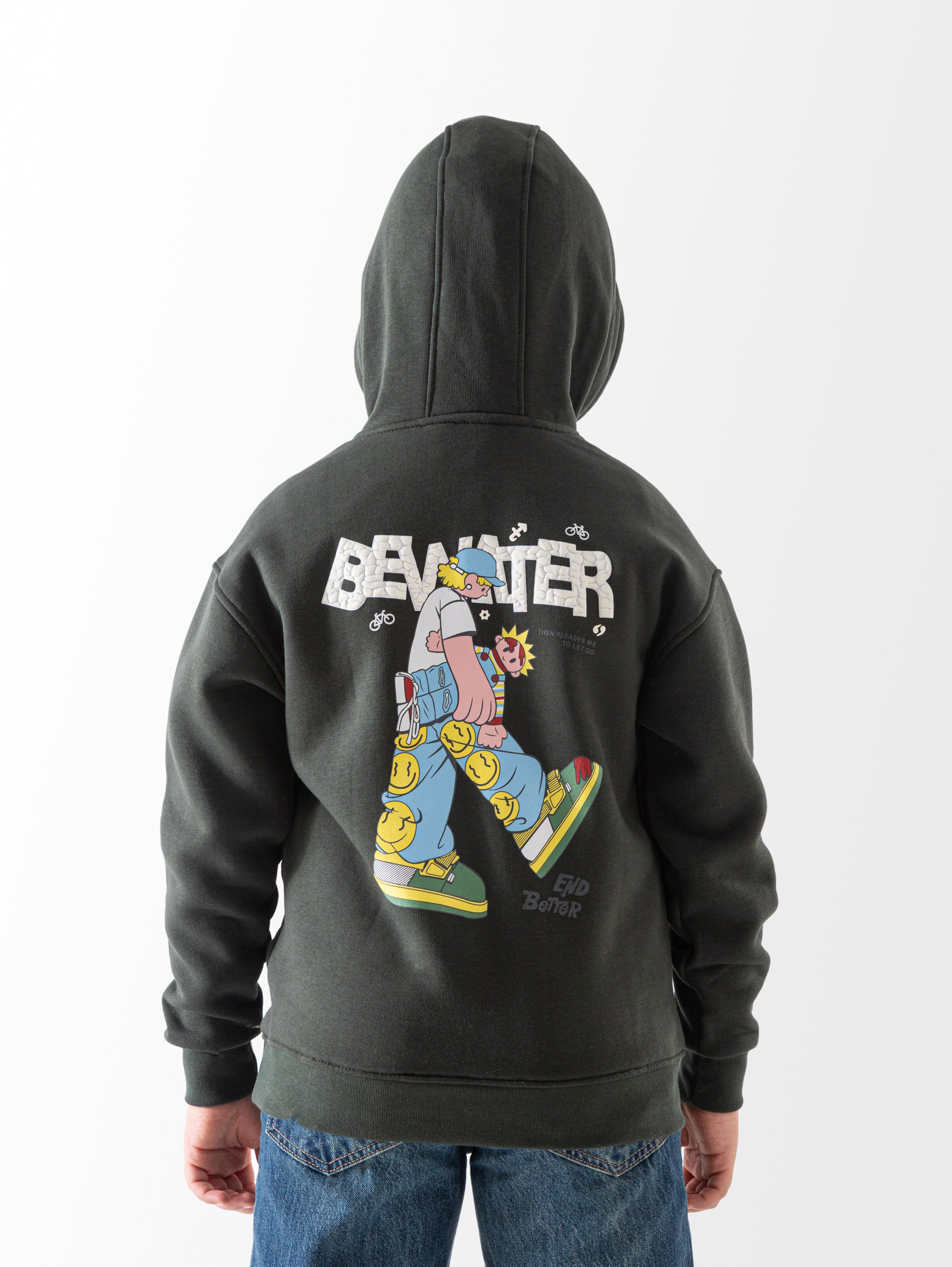 Hoodie - Boys - Printed