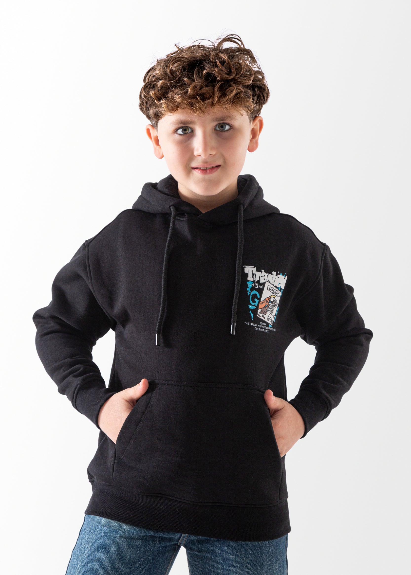 Hoodie - Boys - Printed