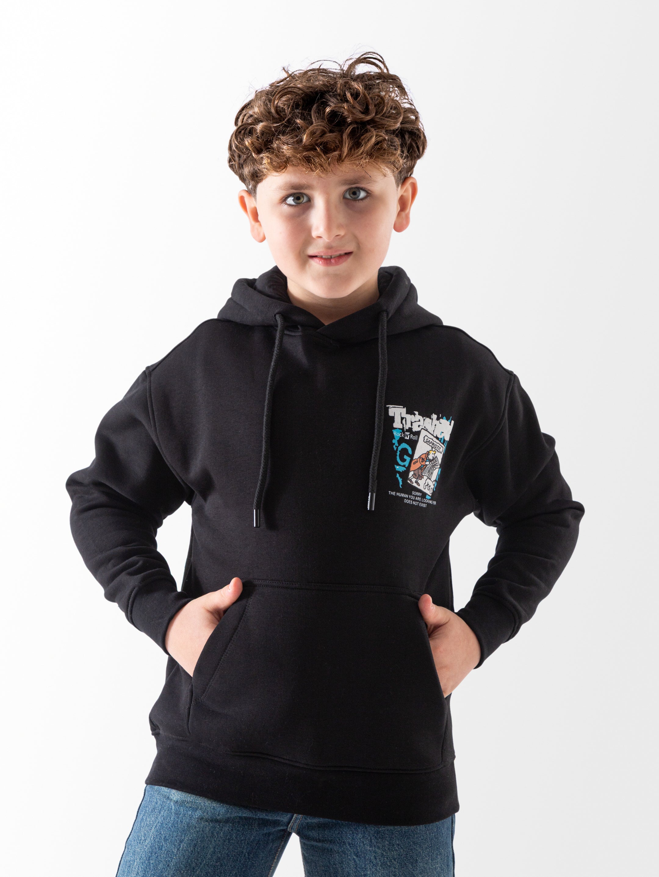 Hoodie - Boys - Printed