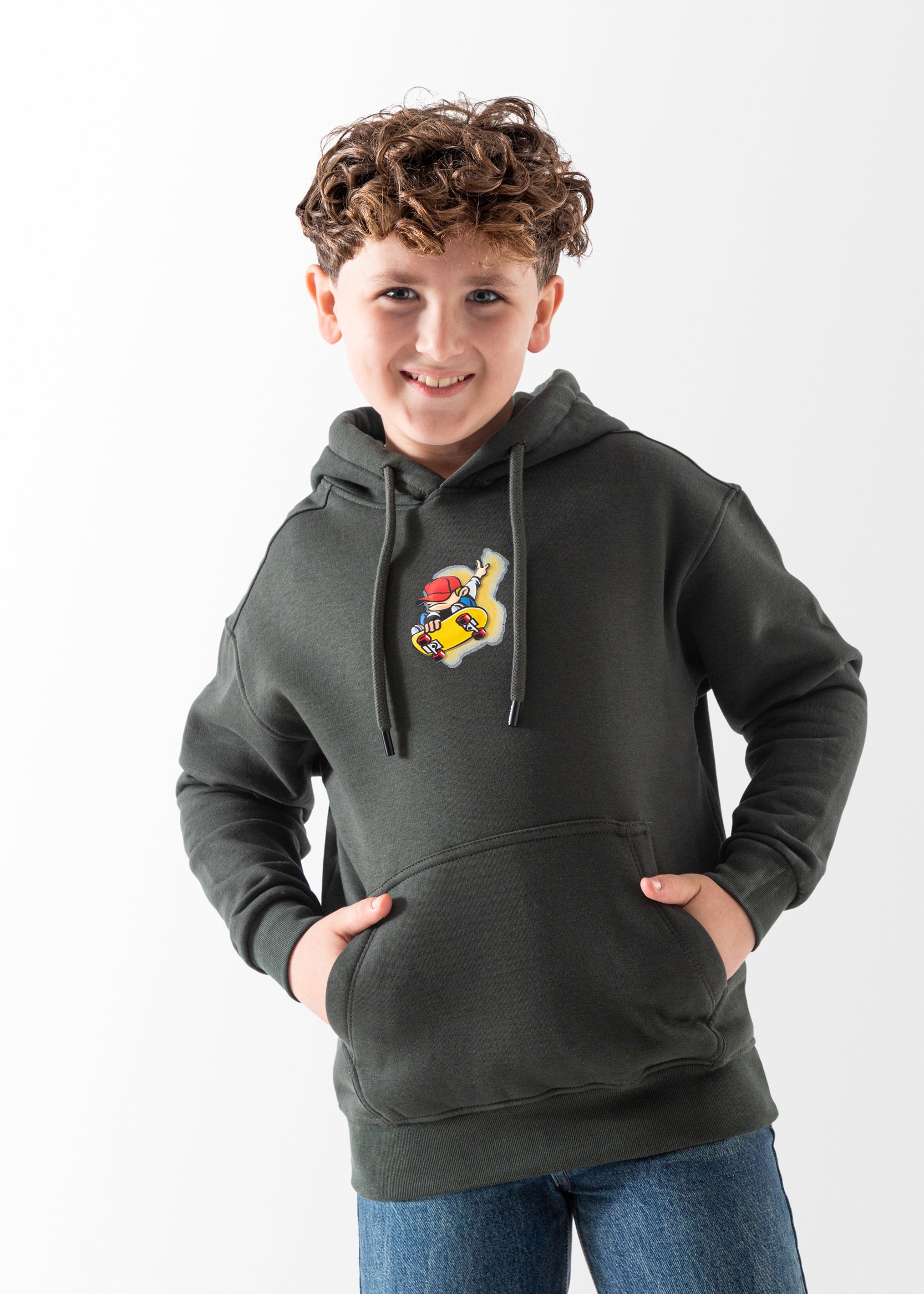 Hoodie - Boys - Printed