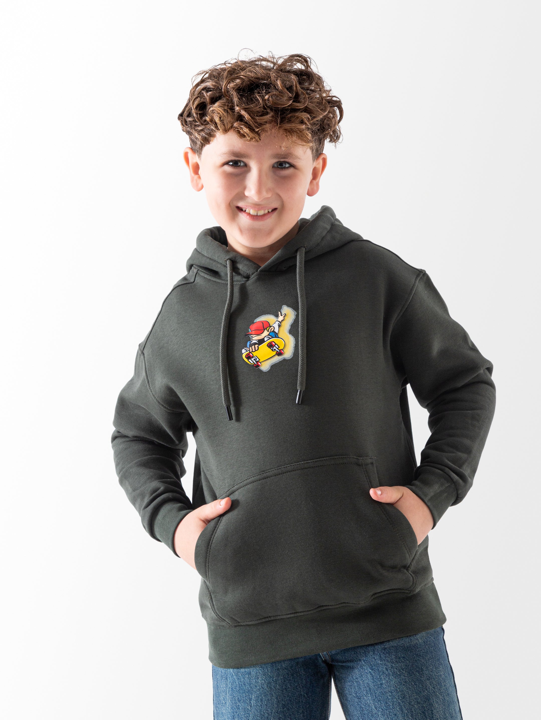 Hoodie - Boys - Printed