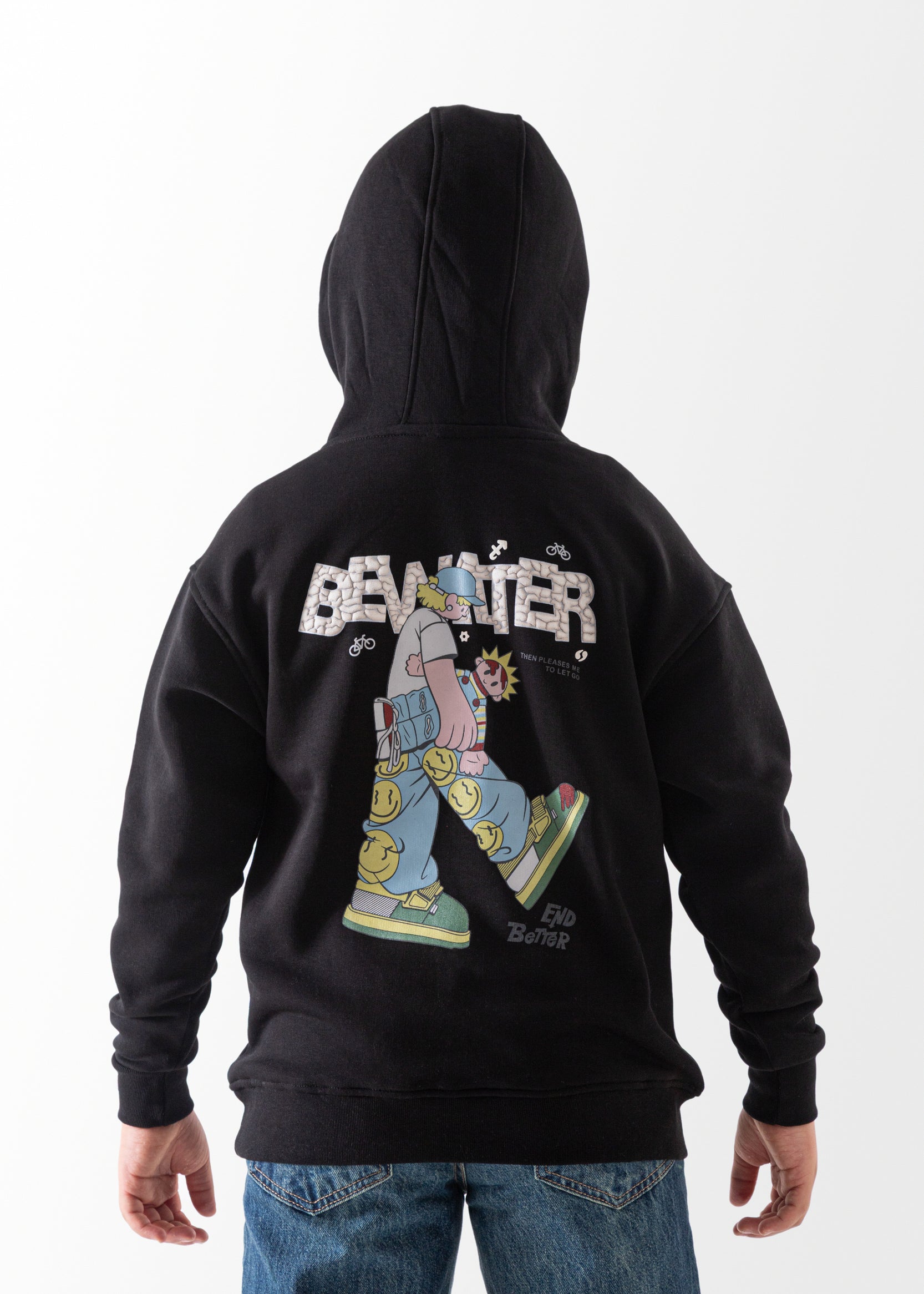 Hoodie - Boys - Printed