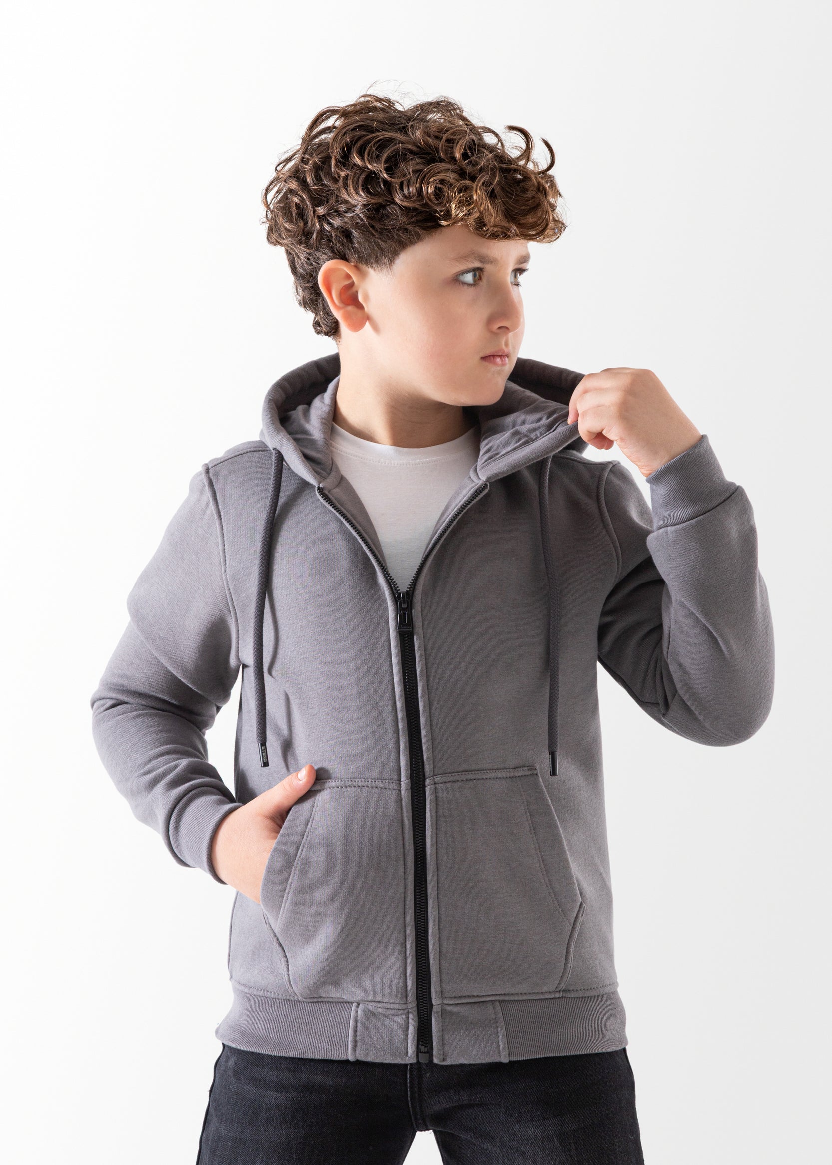 Sweatshirt - Boys - Plain