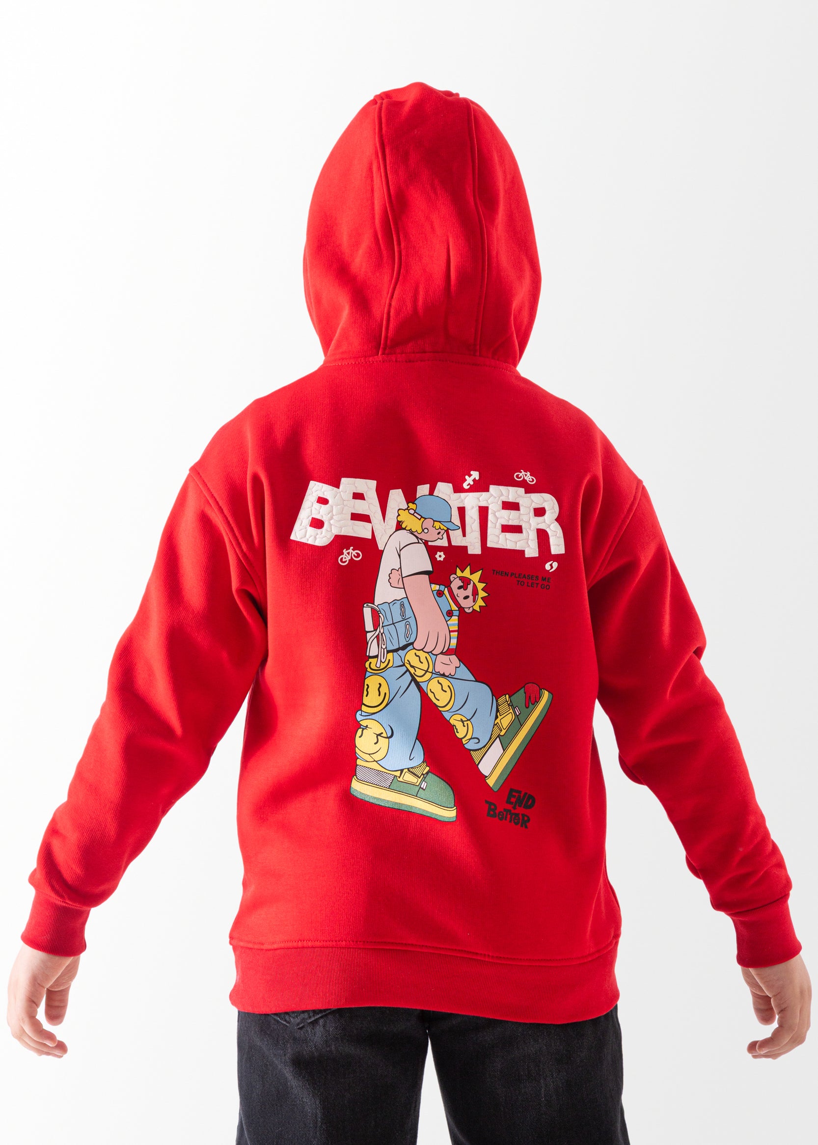 Hoodie - Boys - Printed
