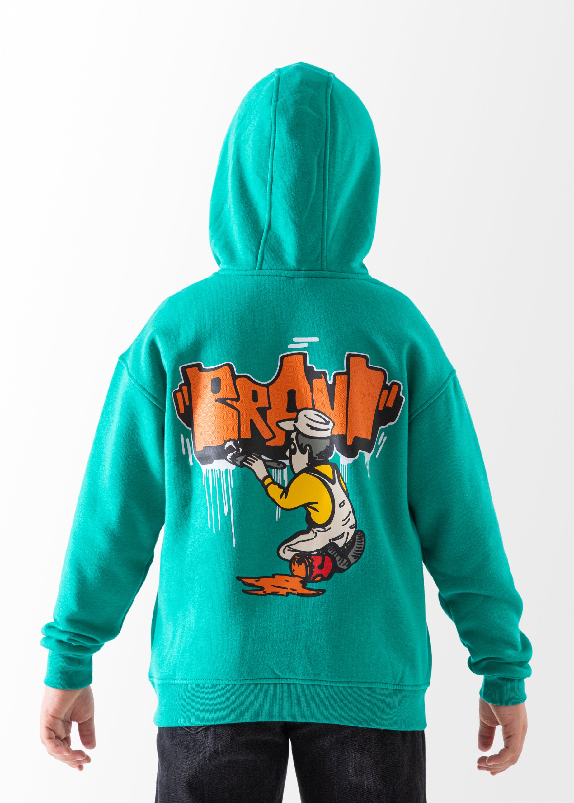 Hoodie - Boys - Printed