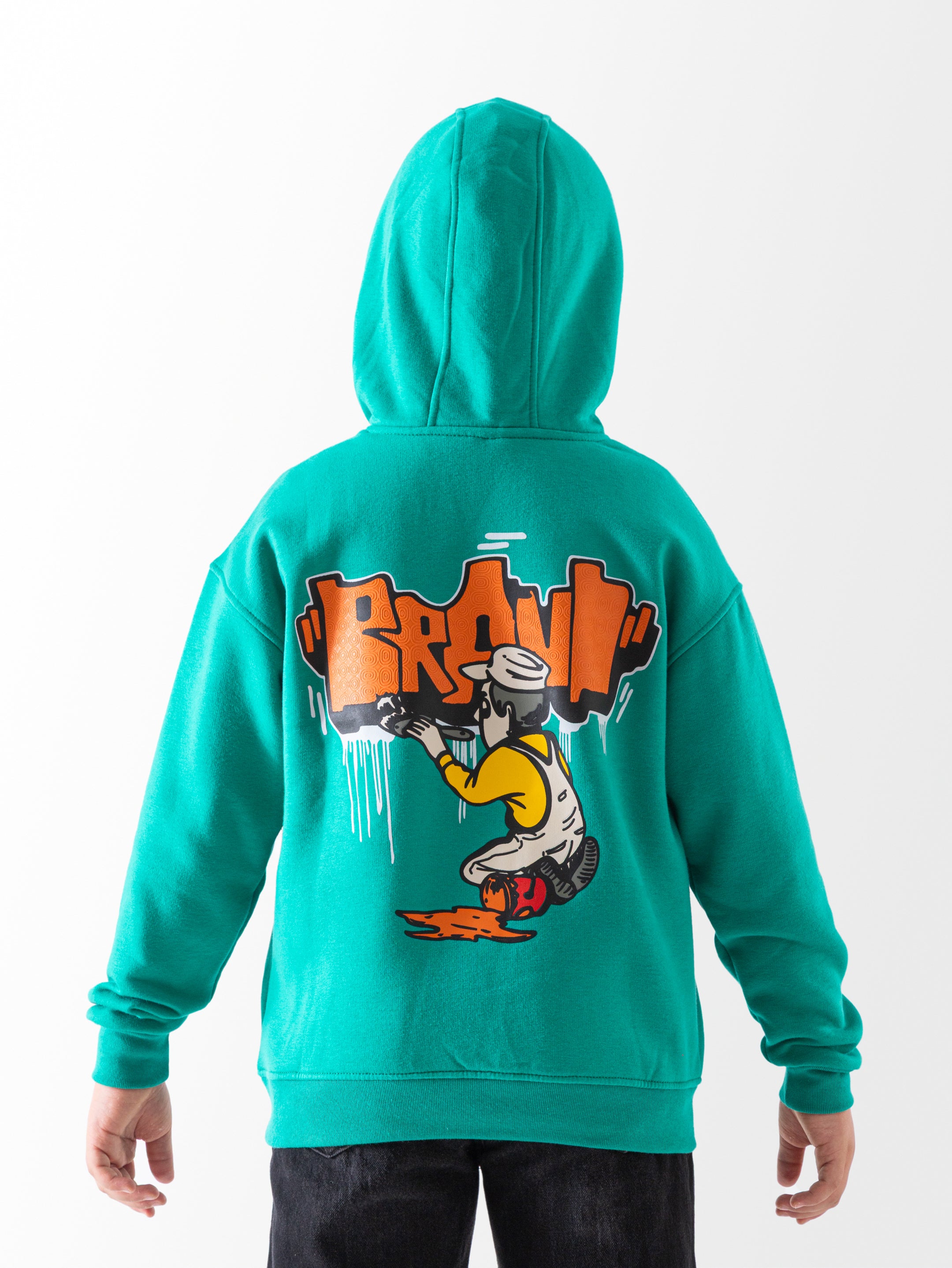 Hoodie - Boys - Printed
