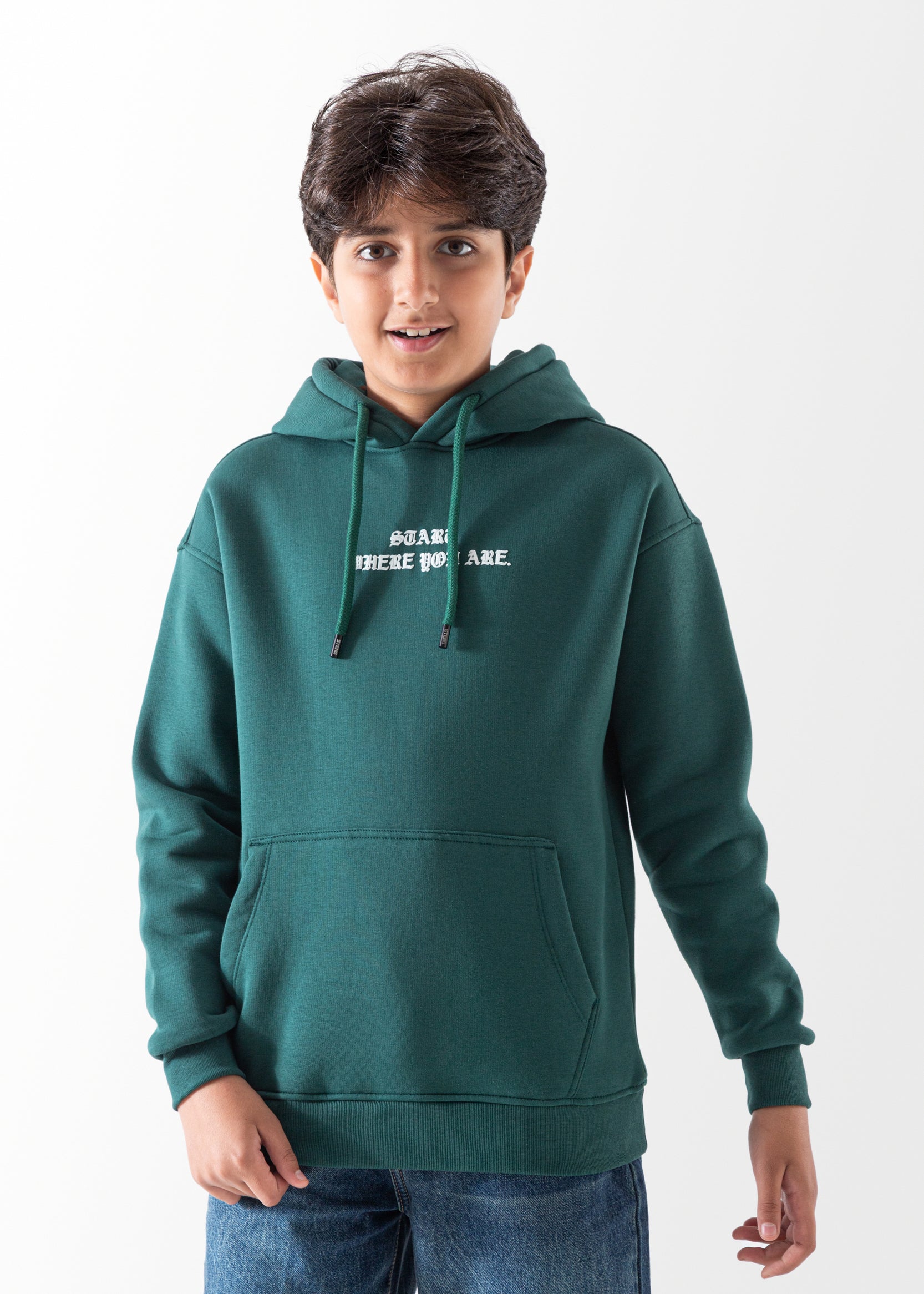 Hoodie - Boys - Printed