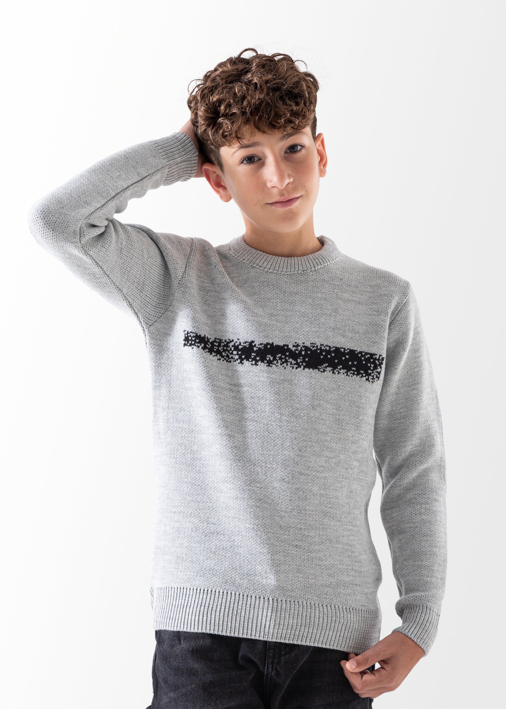 Pullover - Boys - Plain