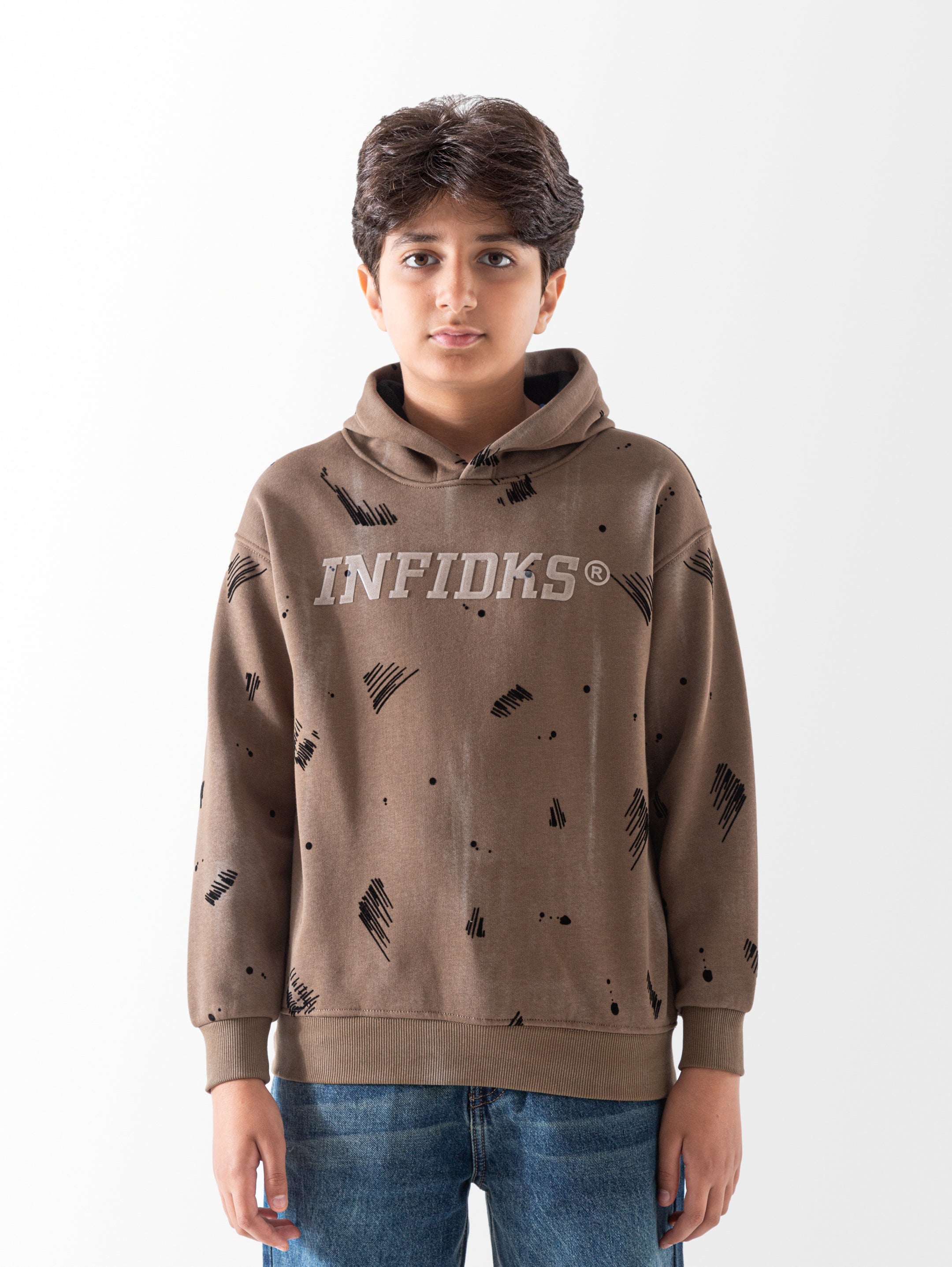 Hoodie - Boys - Printed