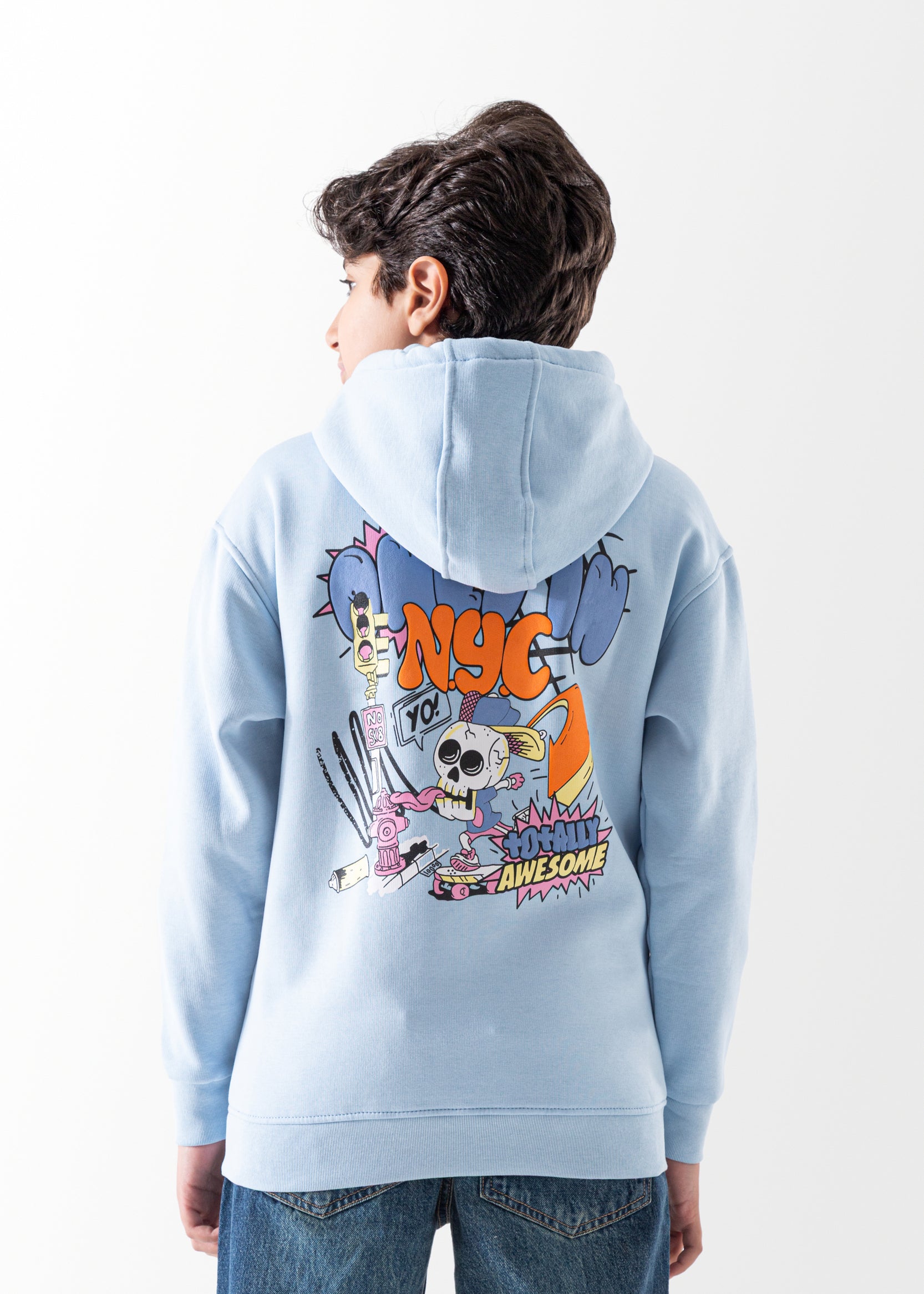 Hoodie - Boys - Printed