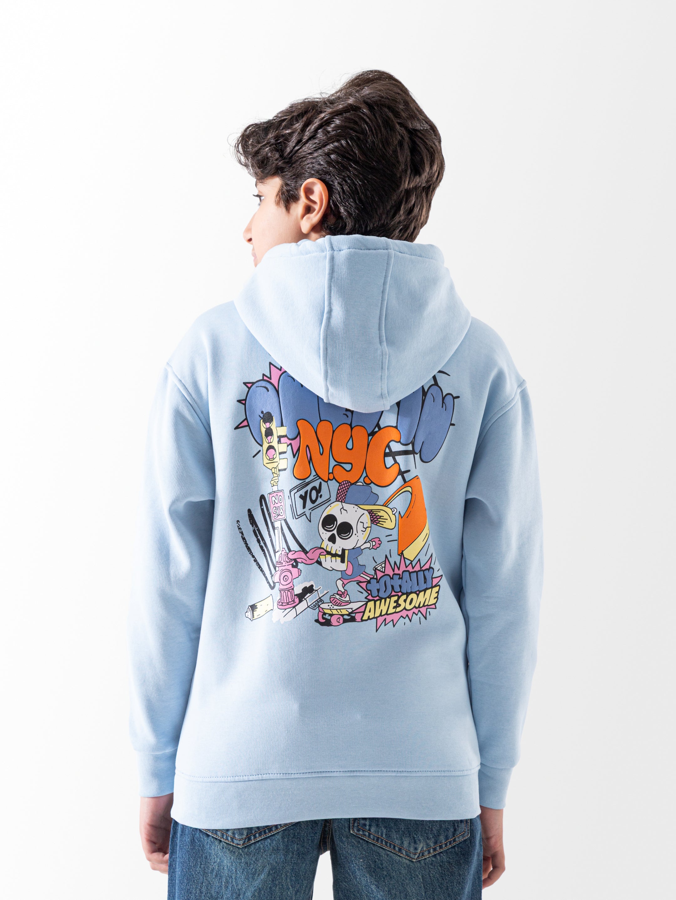 Hoodie - Boys - Printed